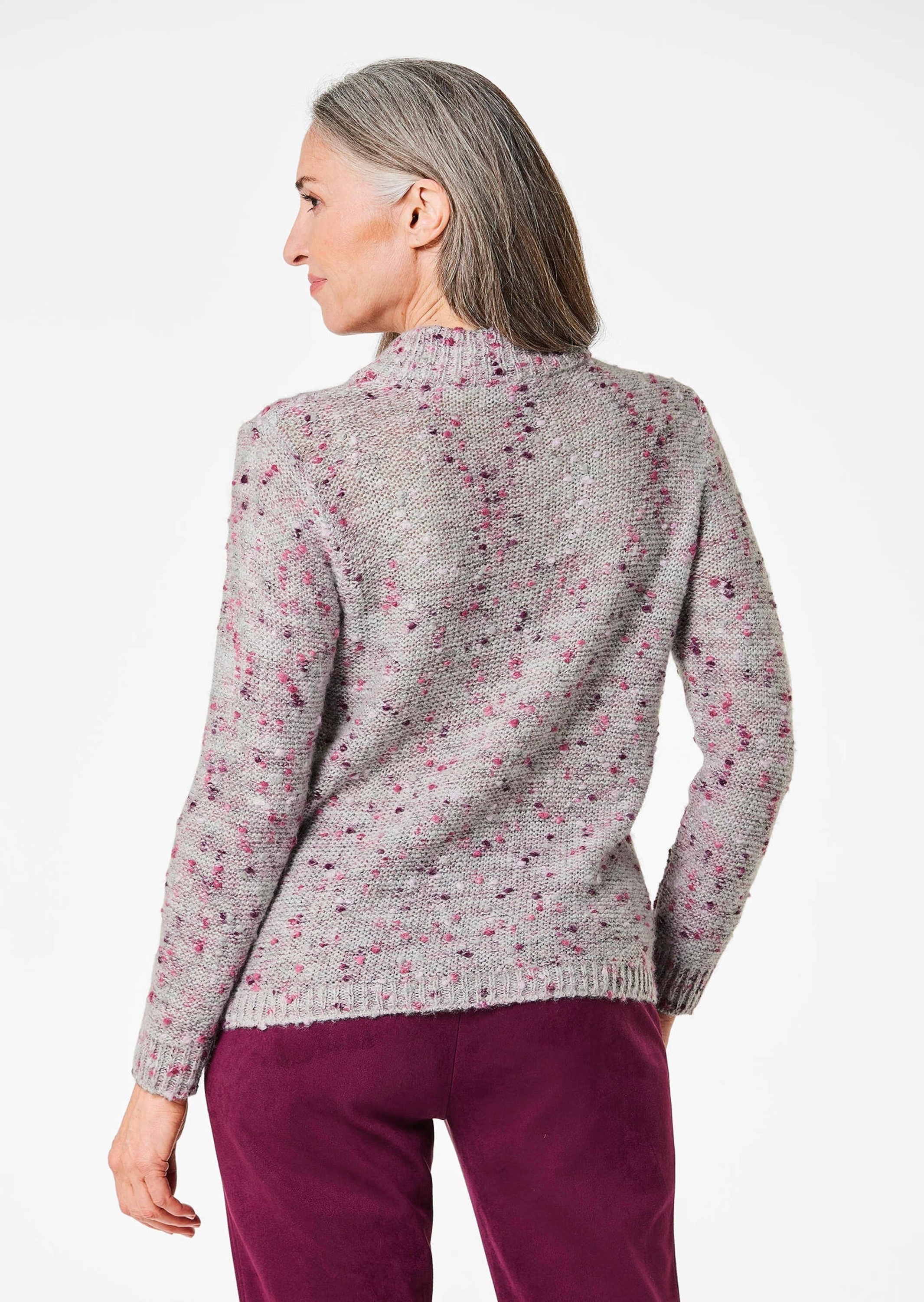 GOLDNER Rundhalspullover »Pullover«