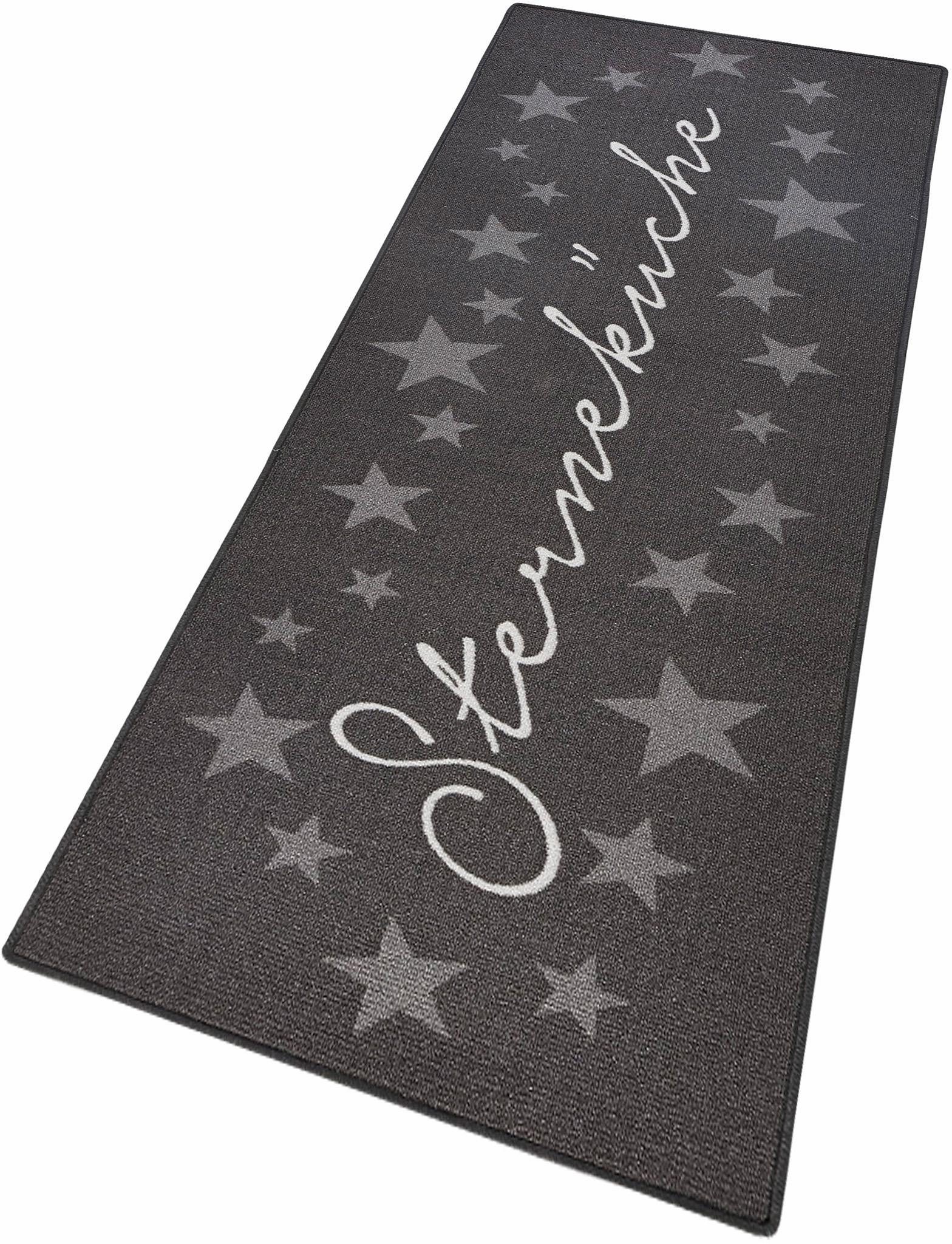 HANSE Home Küchenläufer »Sterneküche«, rechteckig, 8 mm Höhe, mit Schriftzug