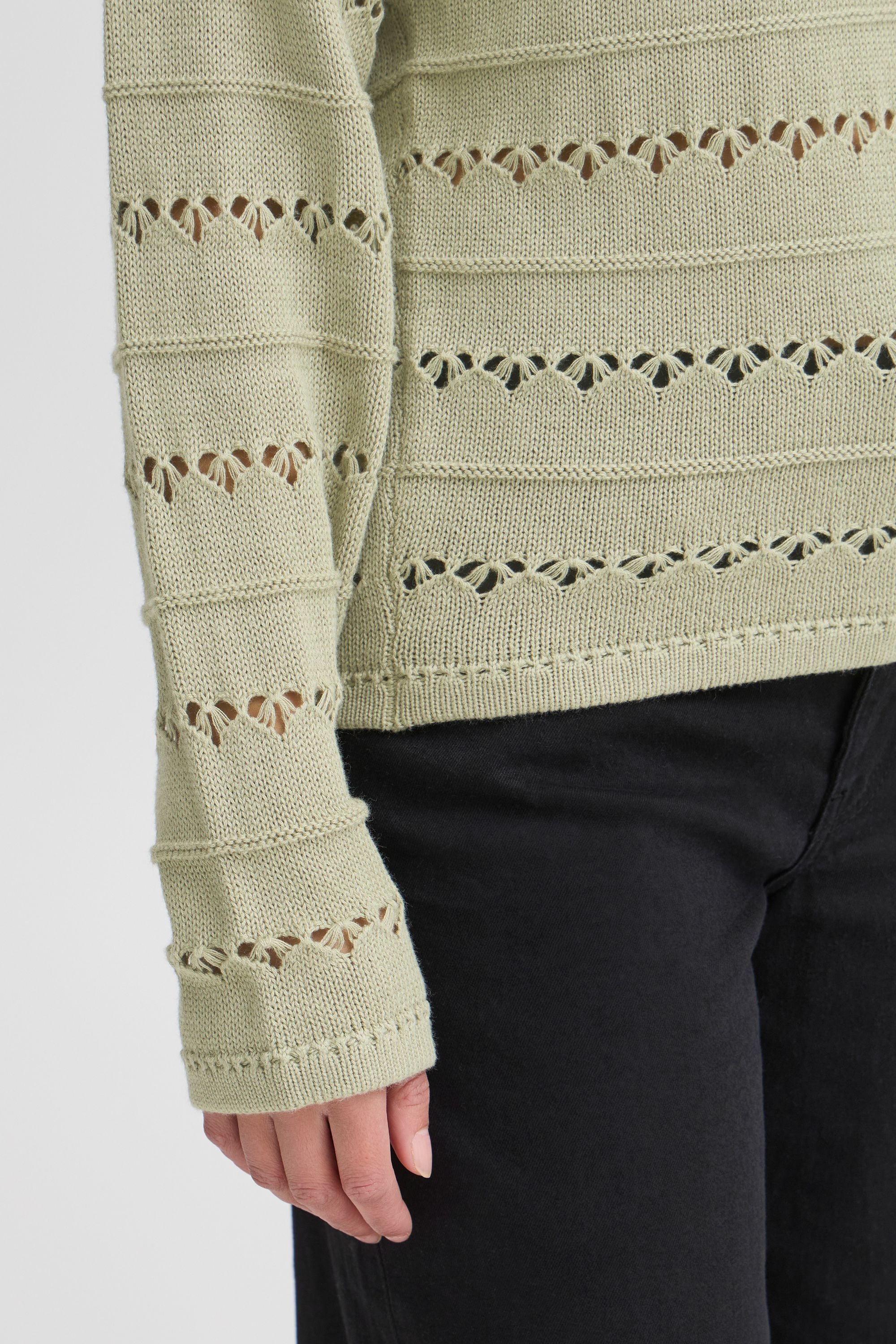 Ichi Strickfleece-Pullover »Strickpullover IHLALUHA«
