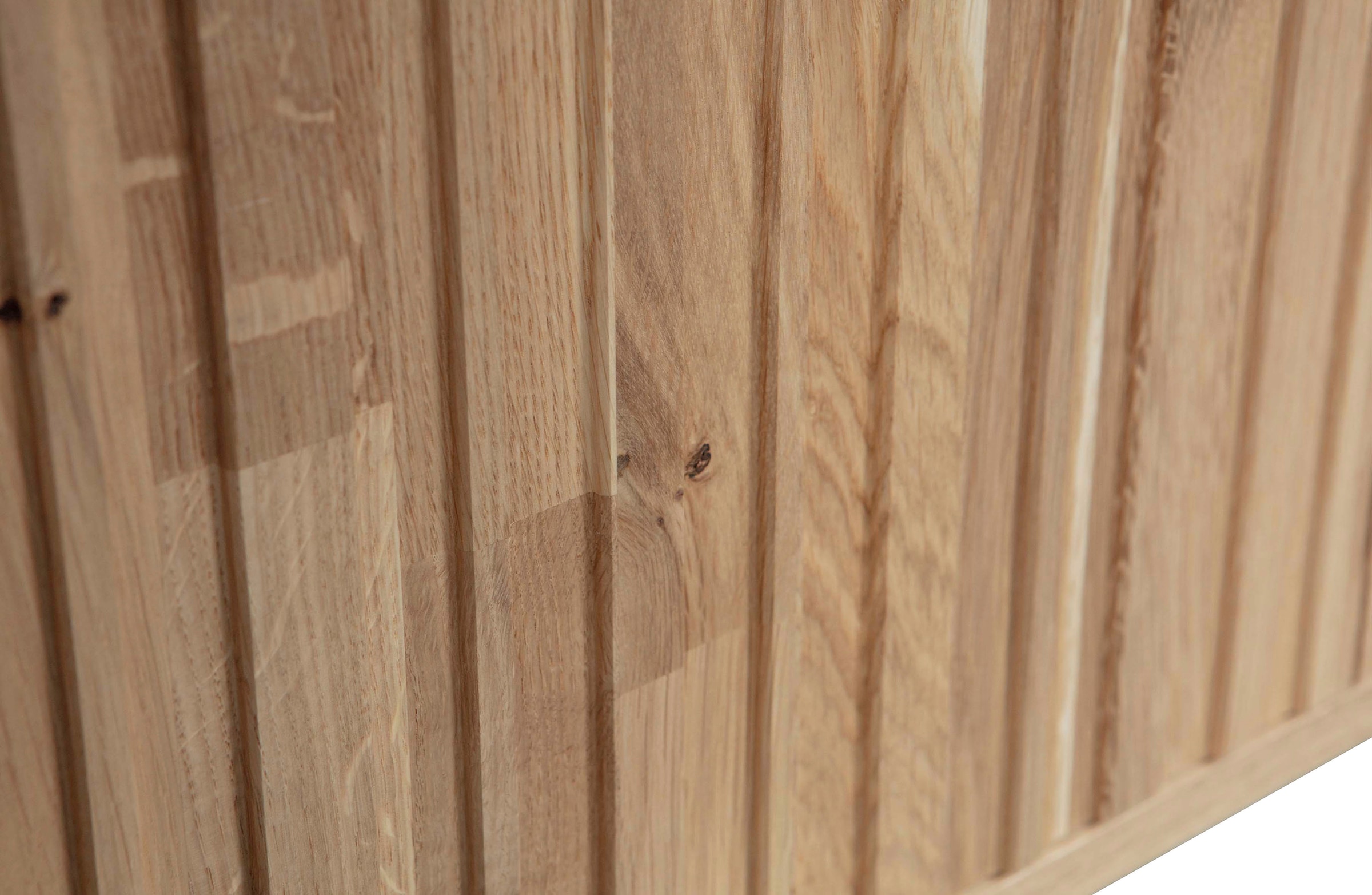 WOOOD Sideboard »New Gravure, TV-Kommode, Breite 100 cm oder 150 cm«, Kommode Höhe 56 cm, mit grafischen Relieftüren, viel Stauraum