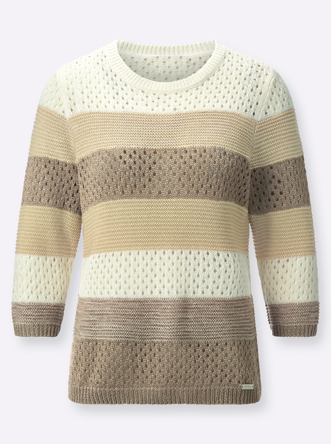 Casual Looks 3/4 Arm-Pullover »Pullover«