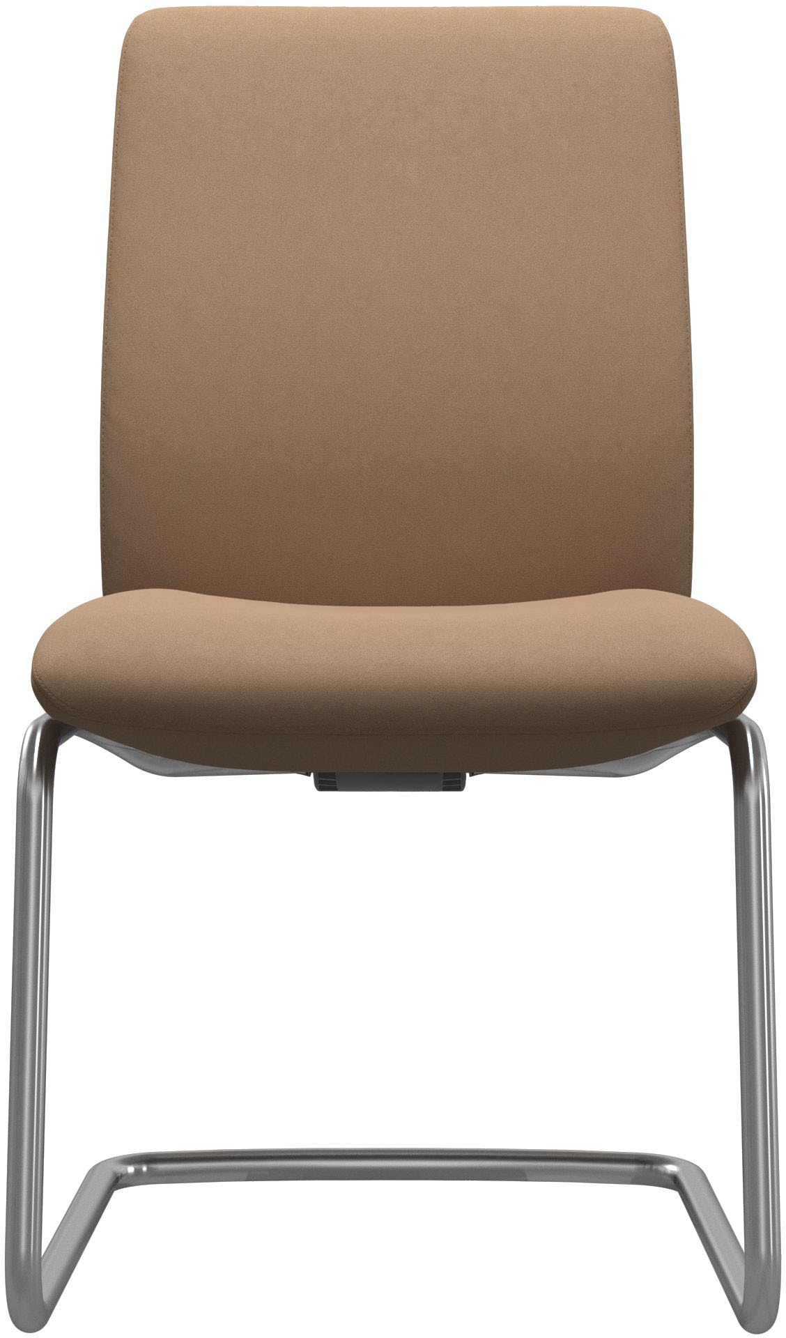 Stressless® Polsterstuhl »Laurel«, Microfaser DINAMICA, Low Back, Größe L, mit Beinen aus Stahl in Schwarz matt