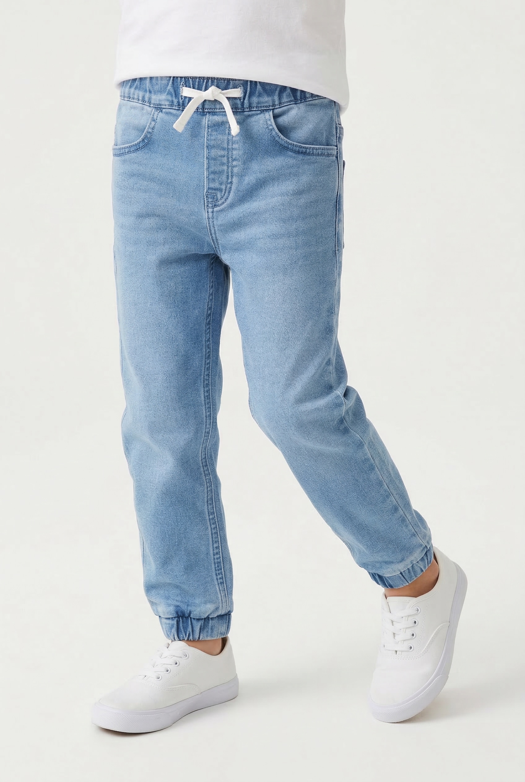 TOM TAILOR Straight-Jeans mit elastischem Bund