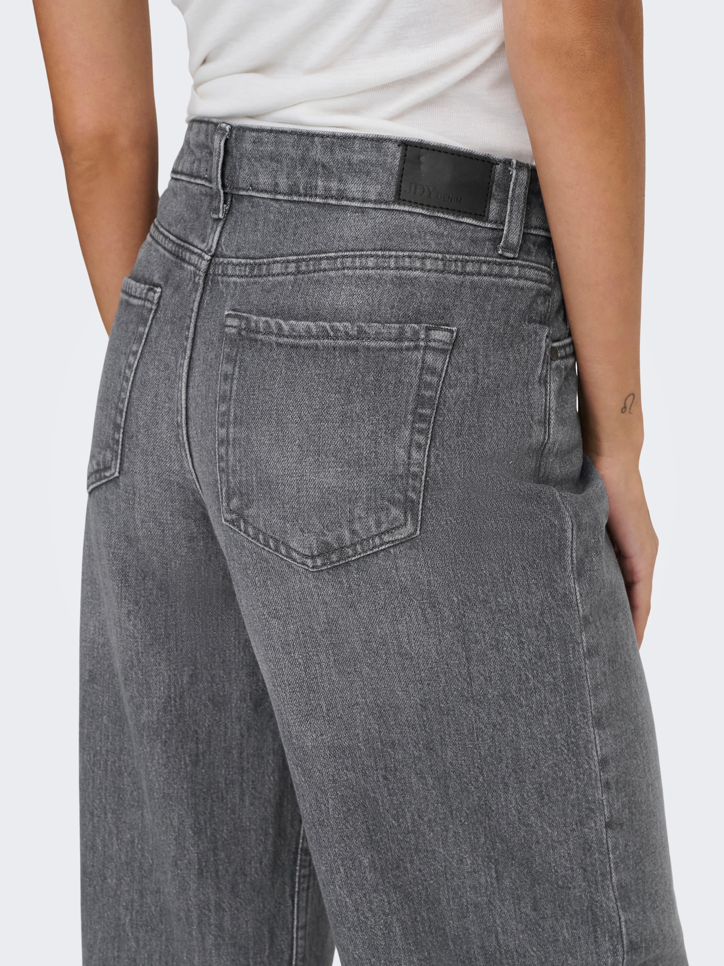 JDY Relax-fit-Jeans »JDYRUBY MW WID MG 1007 DNM NOOS«