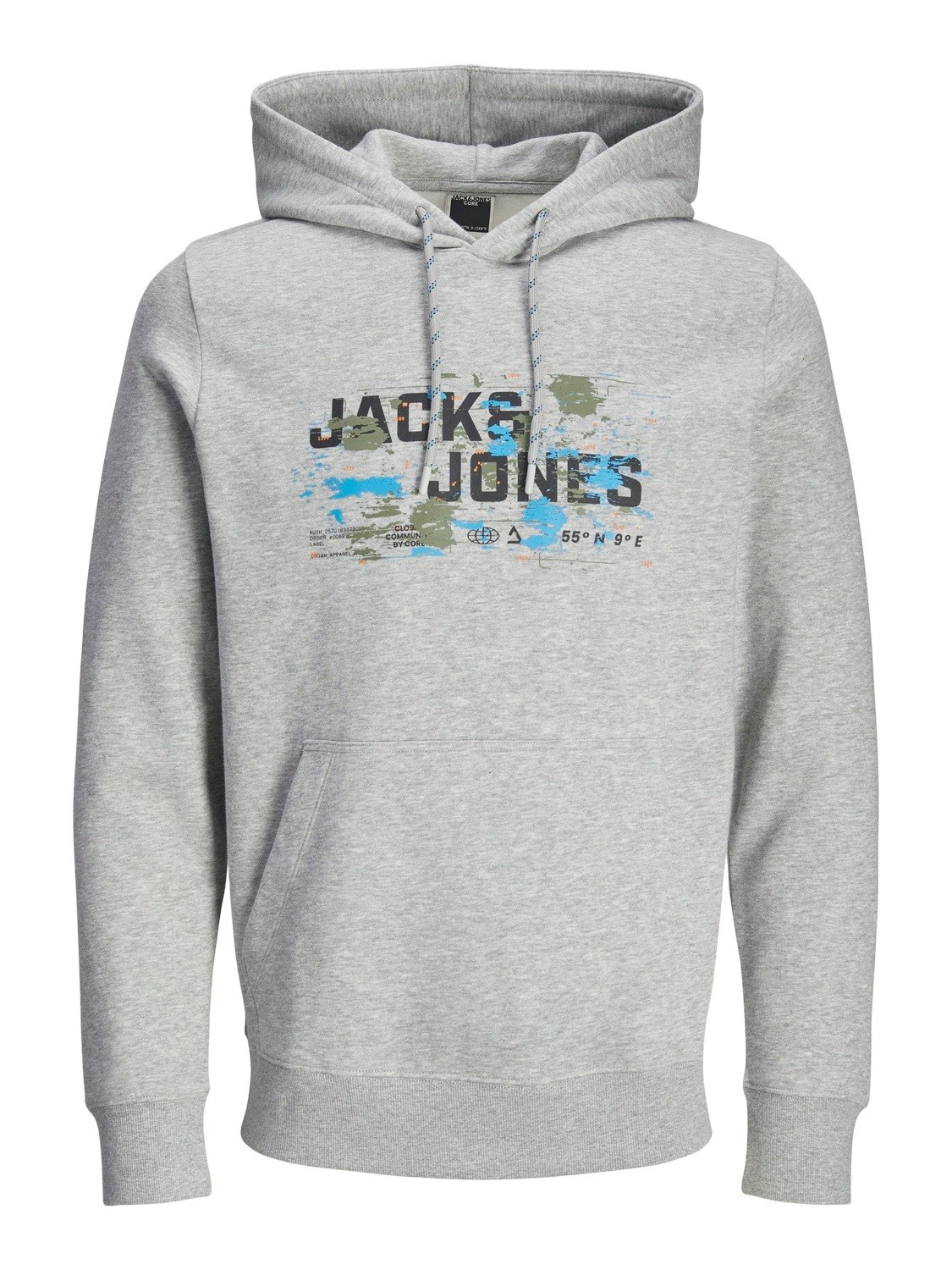 Jack & Jones Kapuzensweatshirt »JCOOUTDOOR LOGO SWEAT HOOD SN«