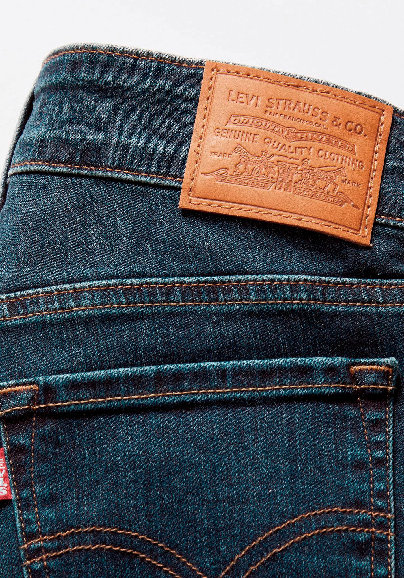 Levi's® Röhrenjeans »711 DOUBLE BUTTON«