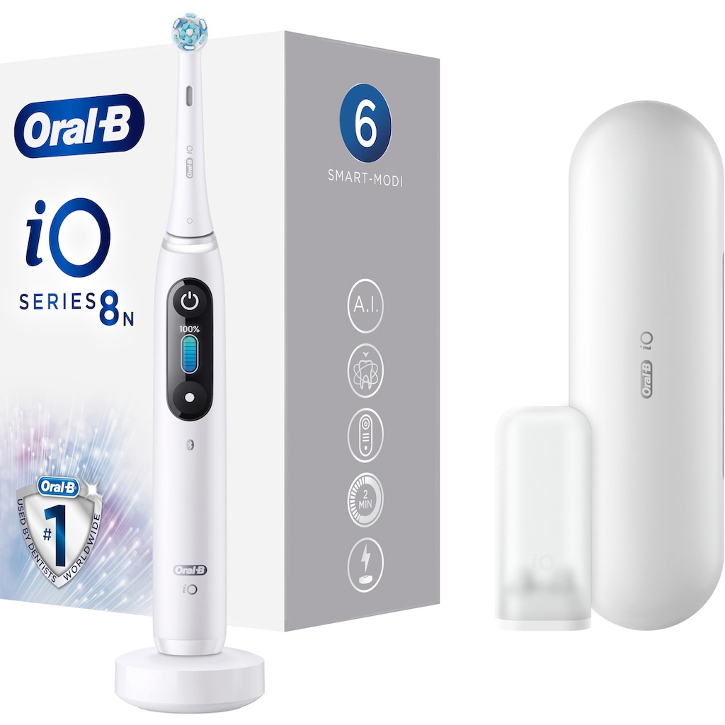 Oral-B Elektrische Zahnbürste »iO Series 8N«, 1 St. Aufsteckbürsten