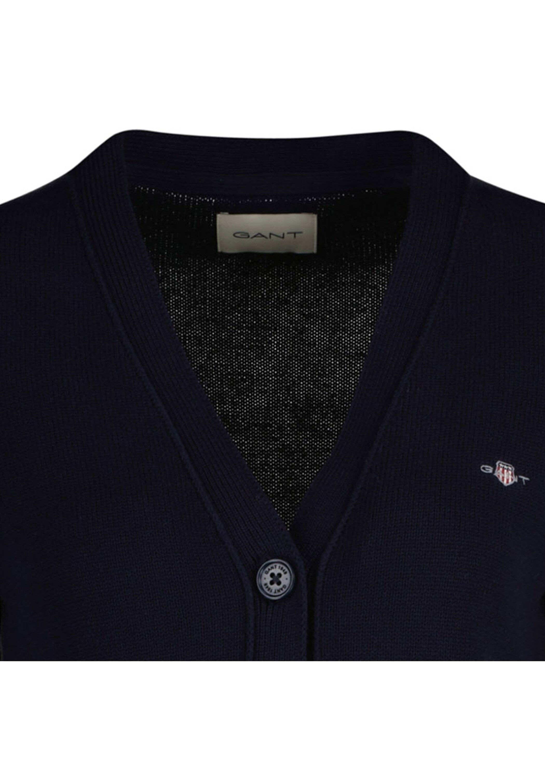 Gant Sweatshirt »Strickjacke CLASSIC COTTON C-NECK«
