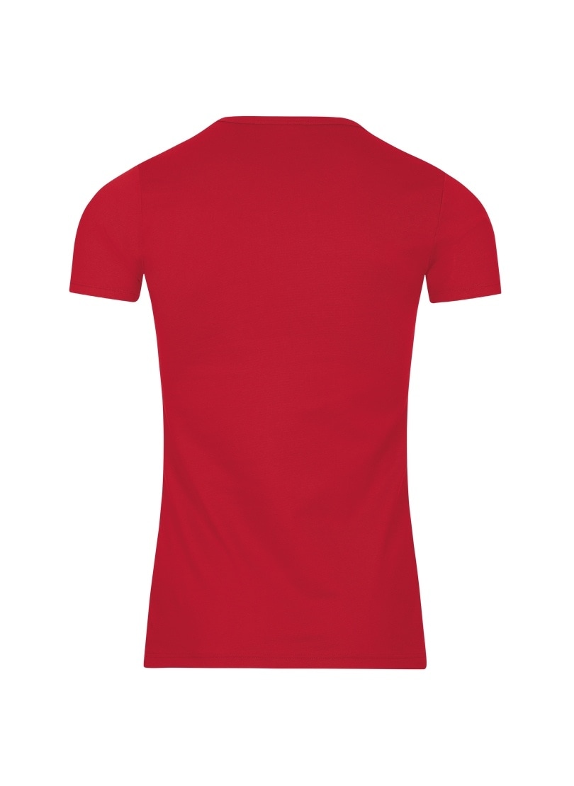 Trigema T-Shirt »TRIGEMA T-Shirt aus Baumwolle/Elastan«, (1 tlg.)