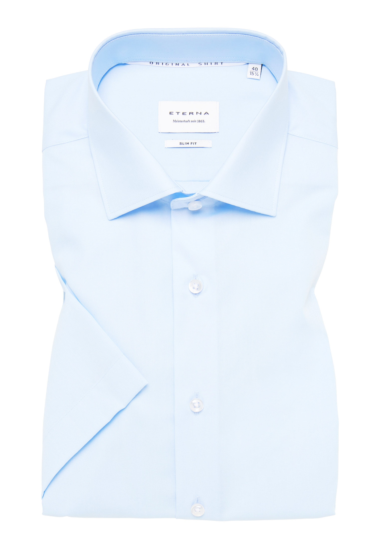 Eterna Kurzarmhemd »SLIM FIT« NON IRON (bügelfrei)