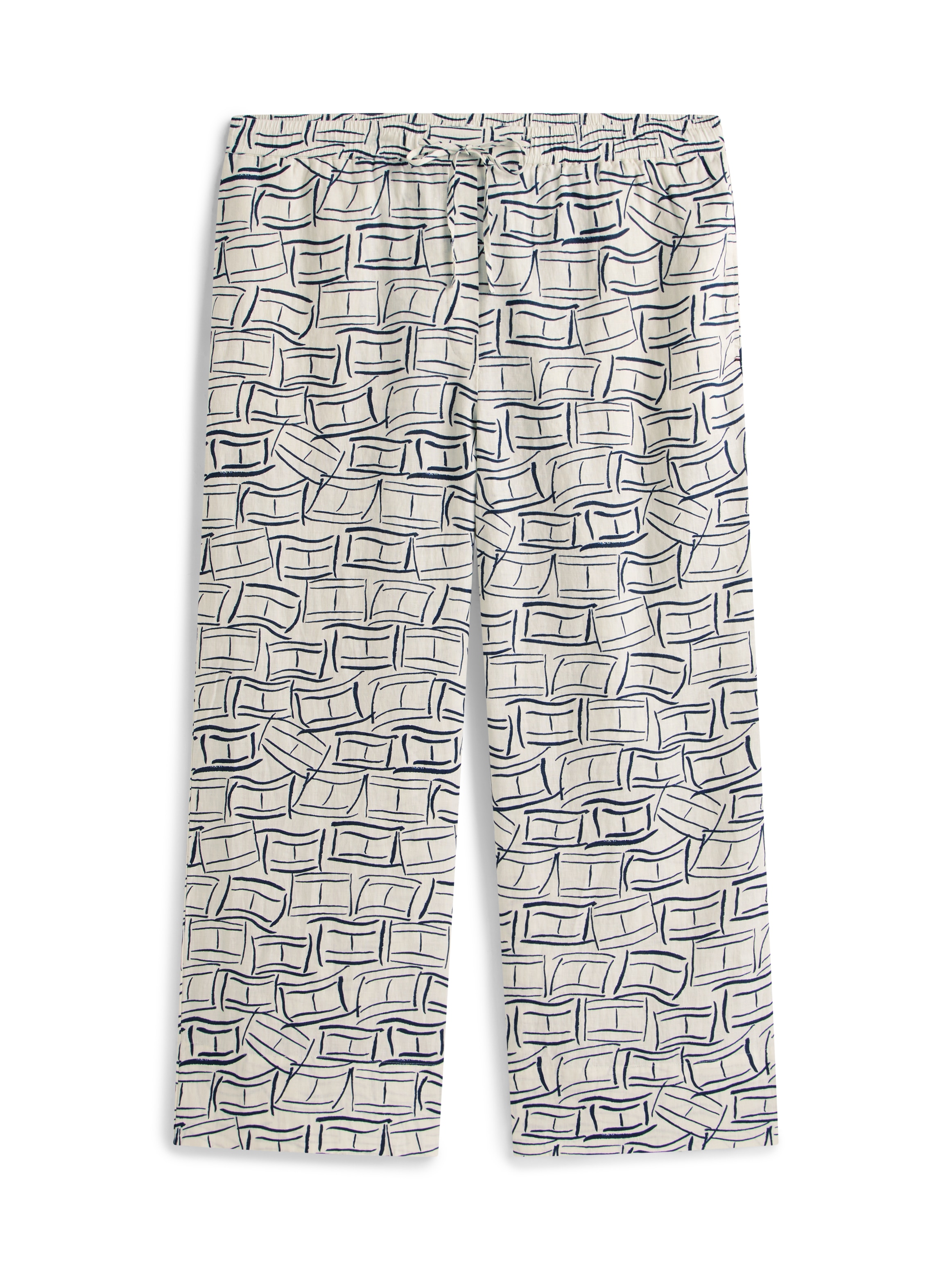 Tommy Hilfiger Curve Stoffhose »CRV ESS LINEN PULL ON PANTS«  in großen Größen
