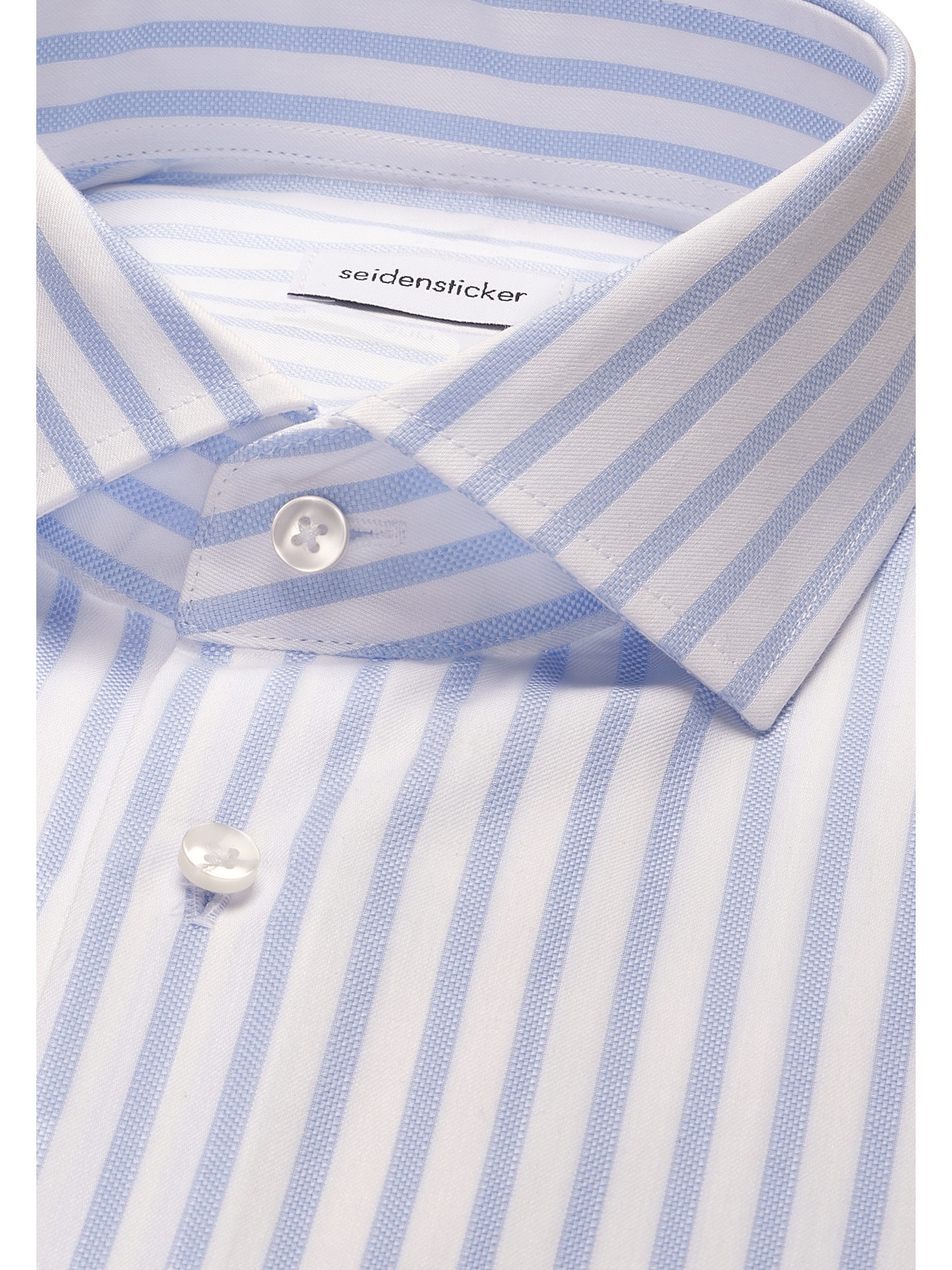 seidensticker Businesshemd »Schwarze Rose« Shaped 1/1 Extra lang Kentkragen Gestreift