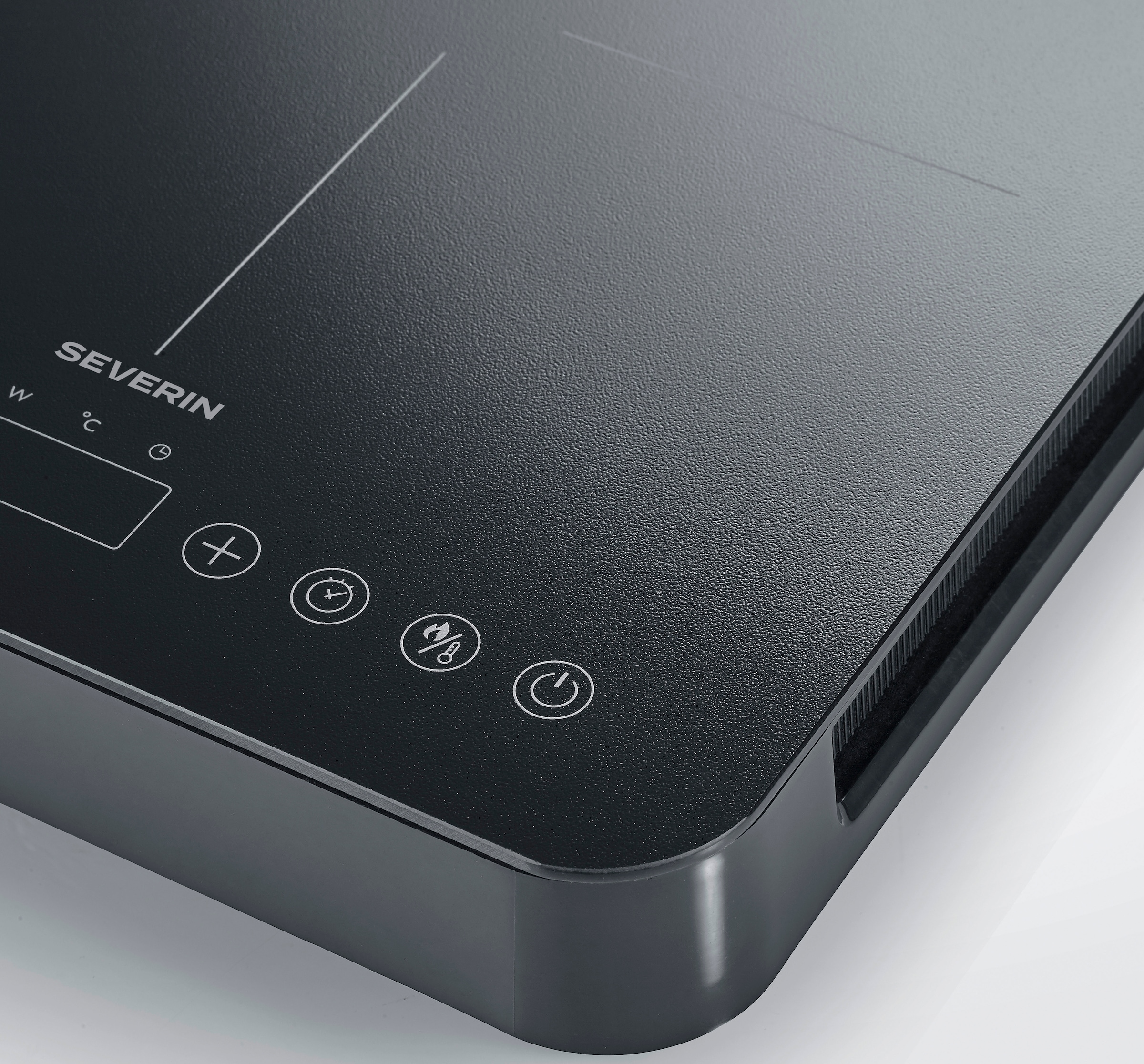 Severin Doppel-Induktionskochplatte »DK 1027« 2 matte Glaskeramik-Kochfelder, kratzfest, automatische Topferkennung