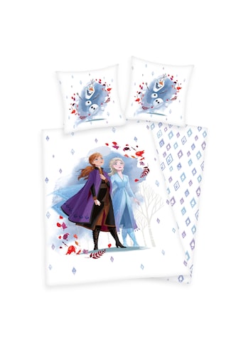 Disney Frozen Kinderbettwäsche »Frozen, die Eiskönigin, Baumwoll-Renforcé«, (2 tlg.) kaufen