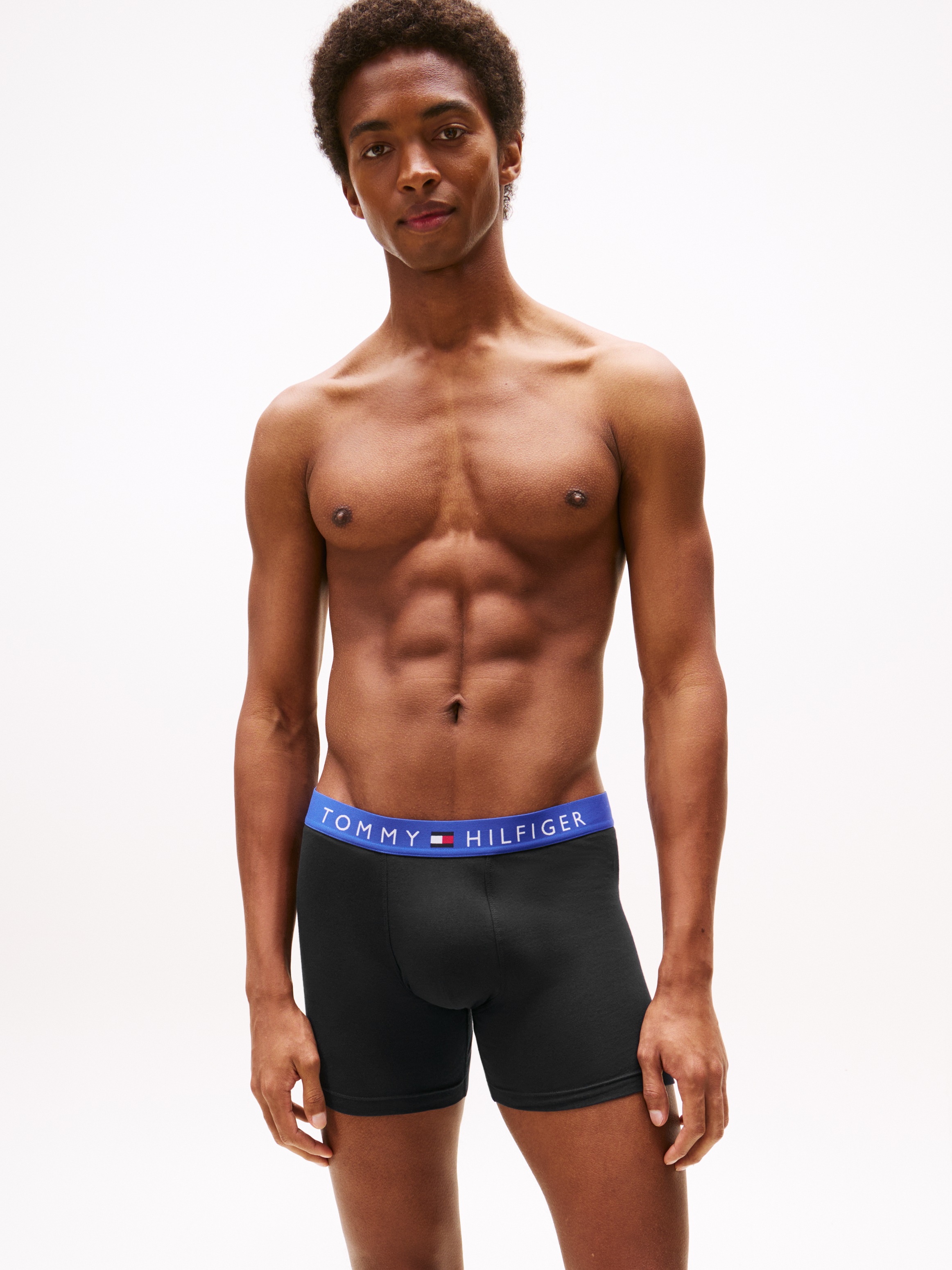 Tommy Hilfiger Underwear Boxer »3P BOXER BRIEF WB«, (Packung, 3er)