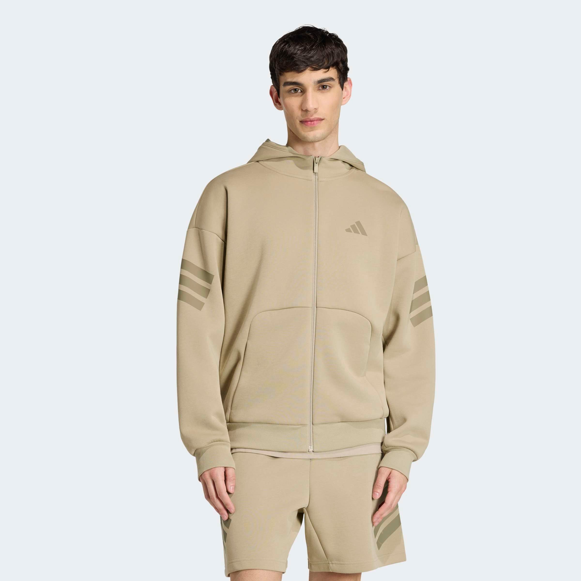 adidas Sportswear Kapuzensweatjacke »FUTURE ICONS 3-STREIFEN«