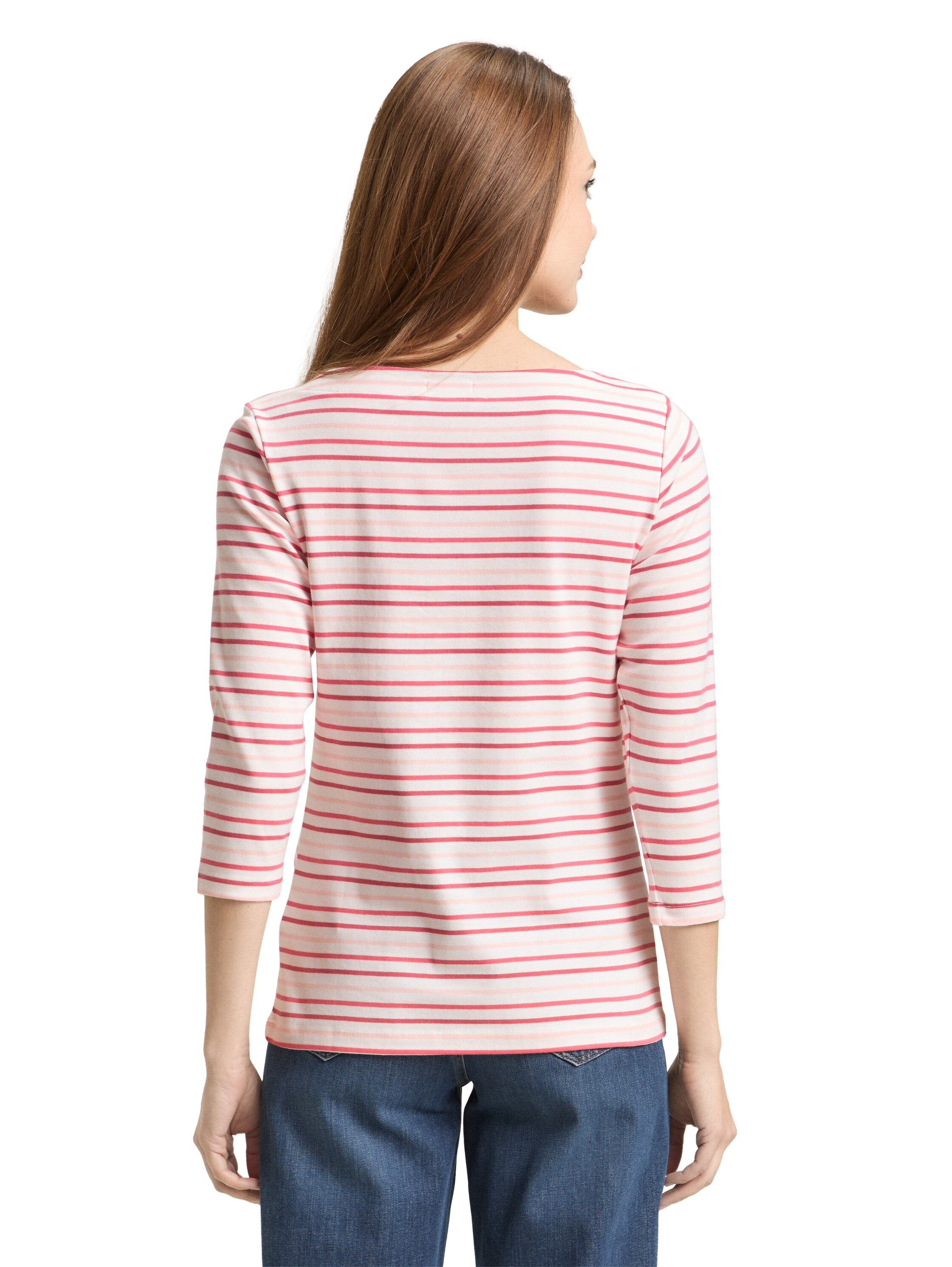 TOM TAILOR 3/4-Arm-Shirt »Regular« im Streifen-Design
