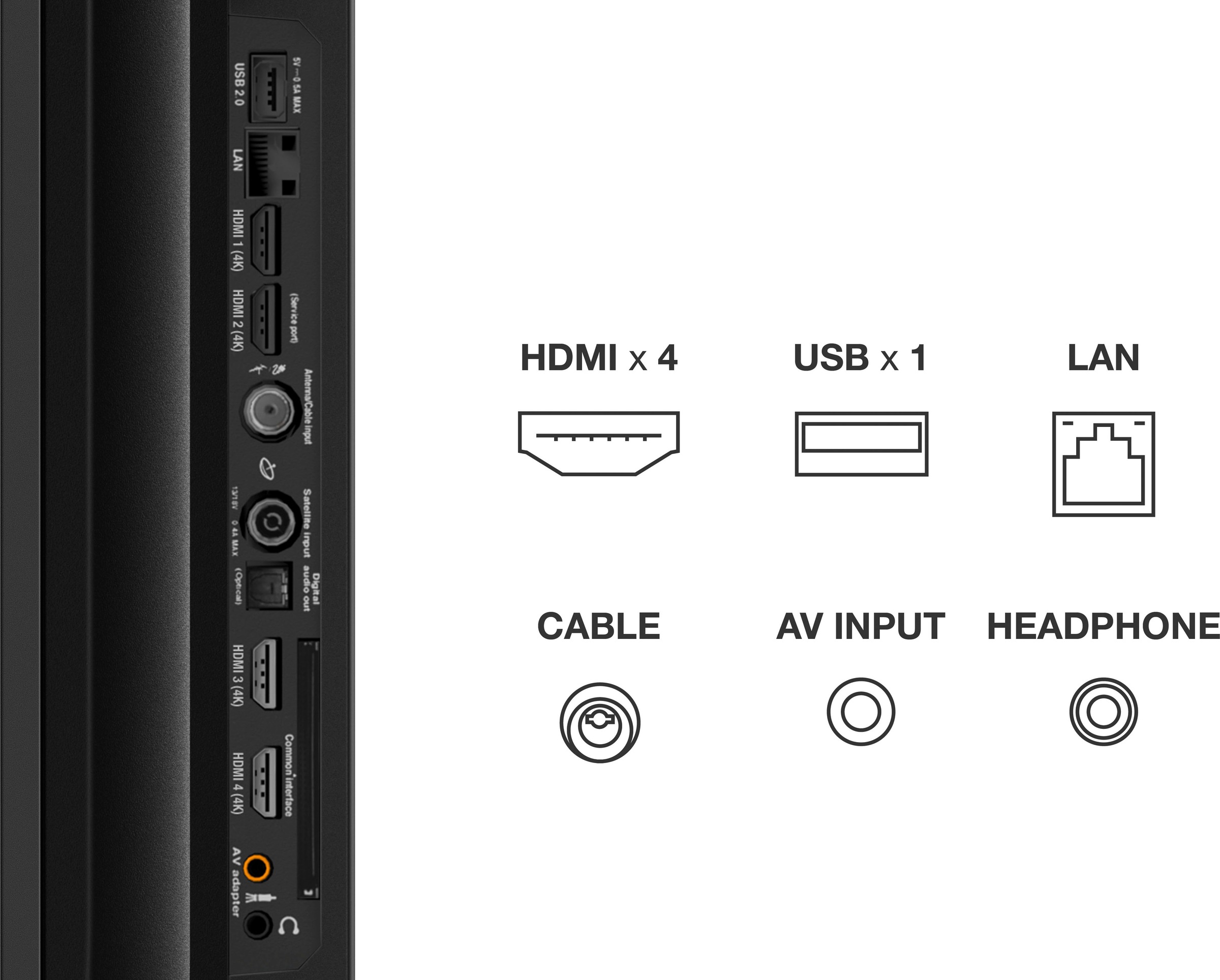 TCL QLED-Fernseher »65C731X1«, 4K Ultra HD, Smart-TV-Google TV, 4K HDR Pro, Dolby Atmos, HDMI 2.1, Metallgehäuse, ONKYO-Sound