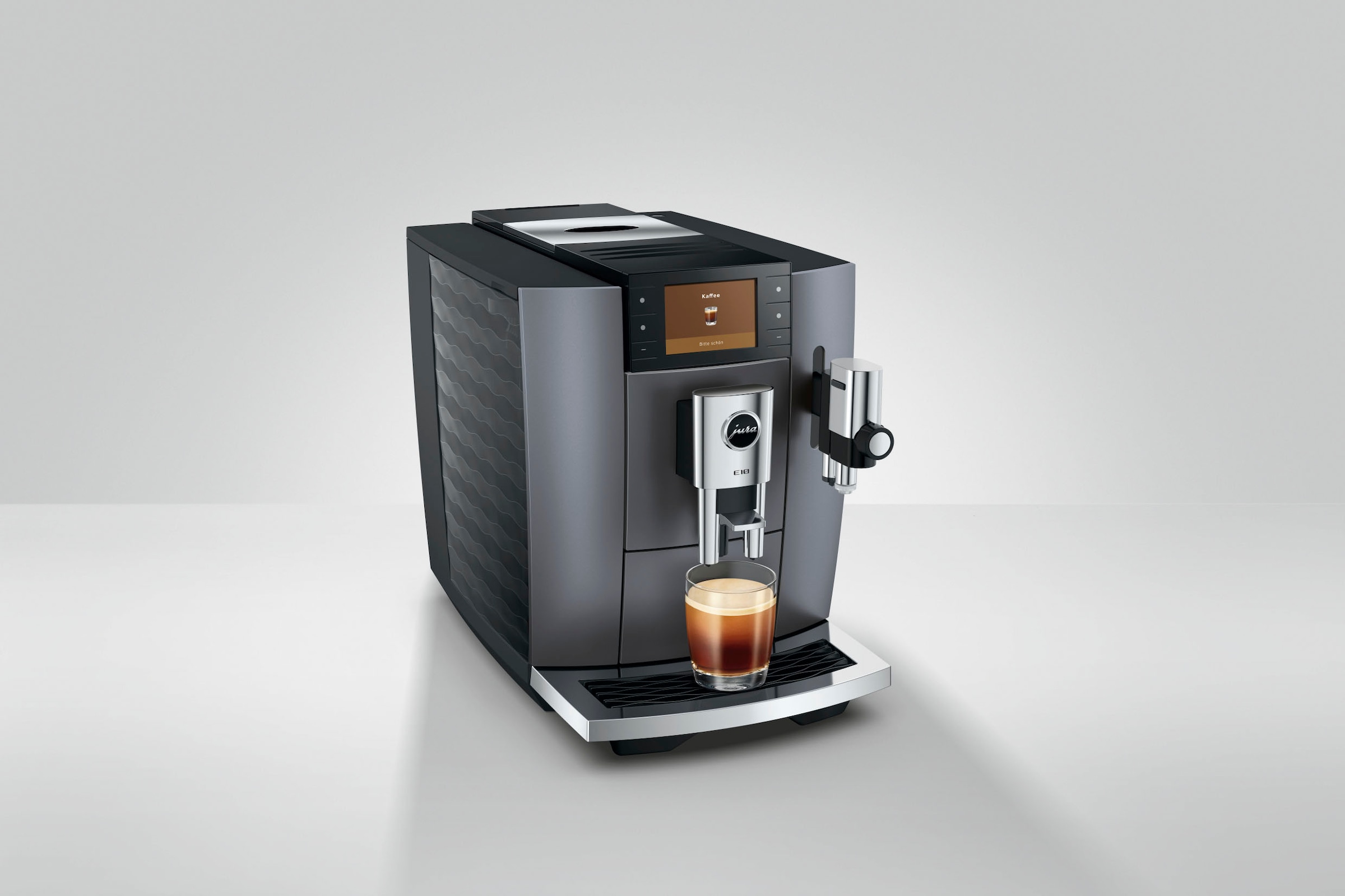 JURA Kaffeevollautomat »E10 Onyx Grey (EA)«