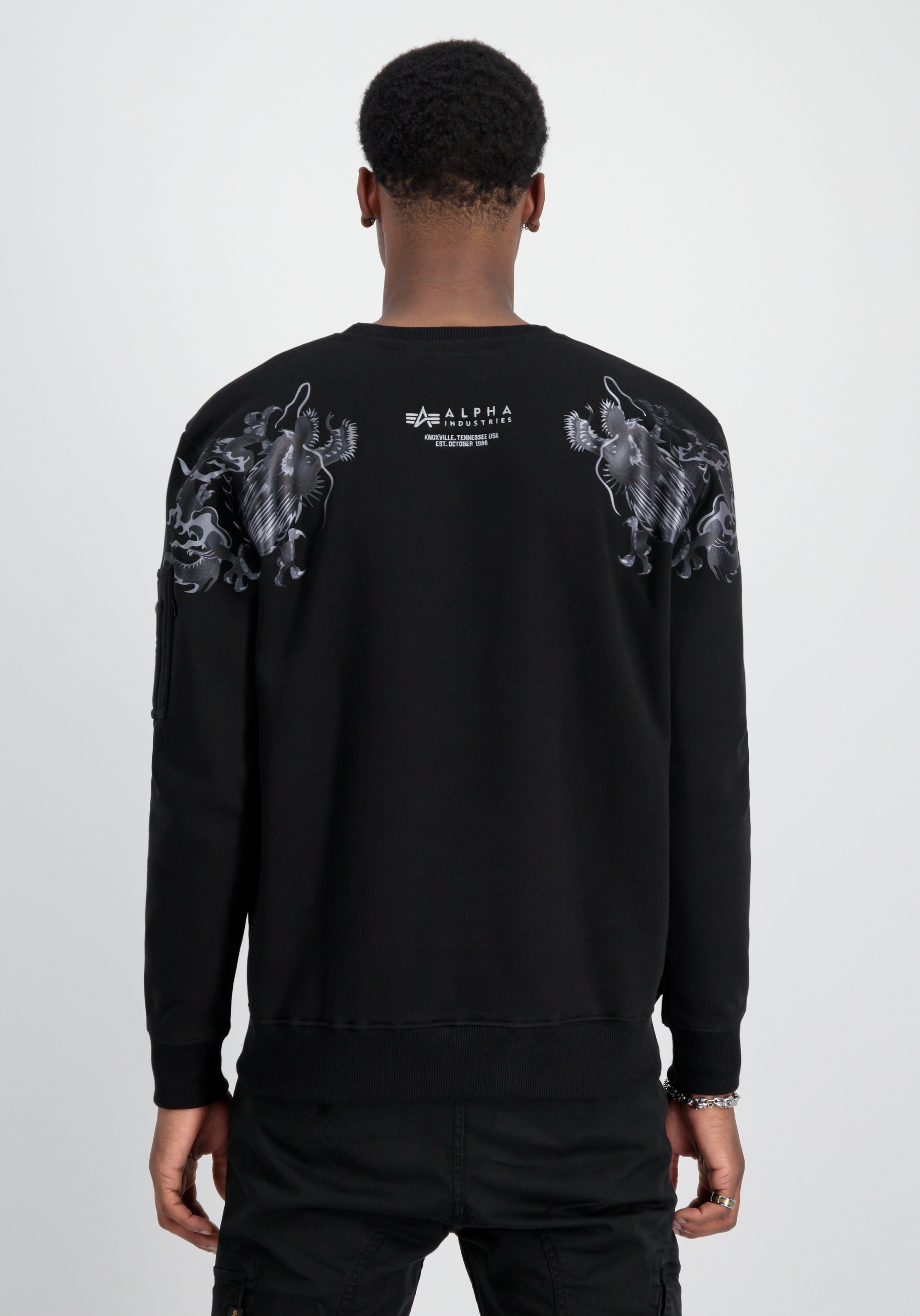 Alpha Industries Sweater »Alpha Industries Men - Sweatshirts Dragon EMB Sweatshirt«