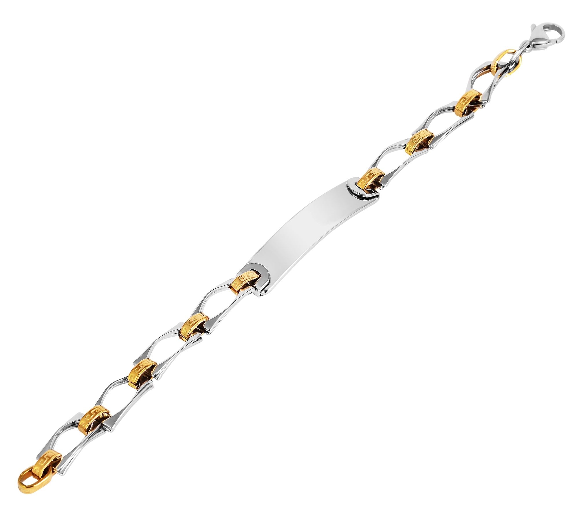 Adelia´s Armband »Unisex Armband aus Edelstahl 21 cm«