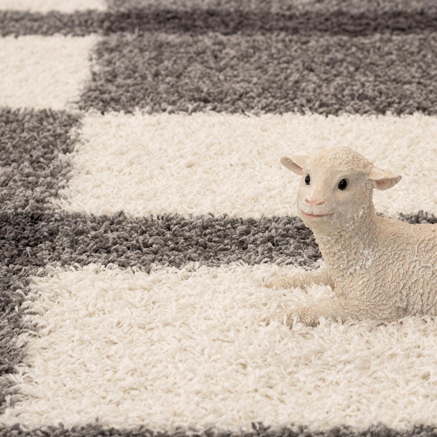 Ayyildiz Teppiche Hochflor-Läufer »Gala Shaggy 2505«, rechteckig, 30 mm Höhe, Langflor, Läufer, alle Räume, Wohnzimmer