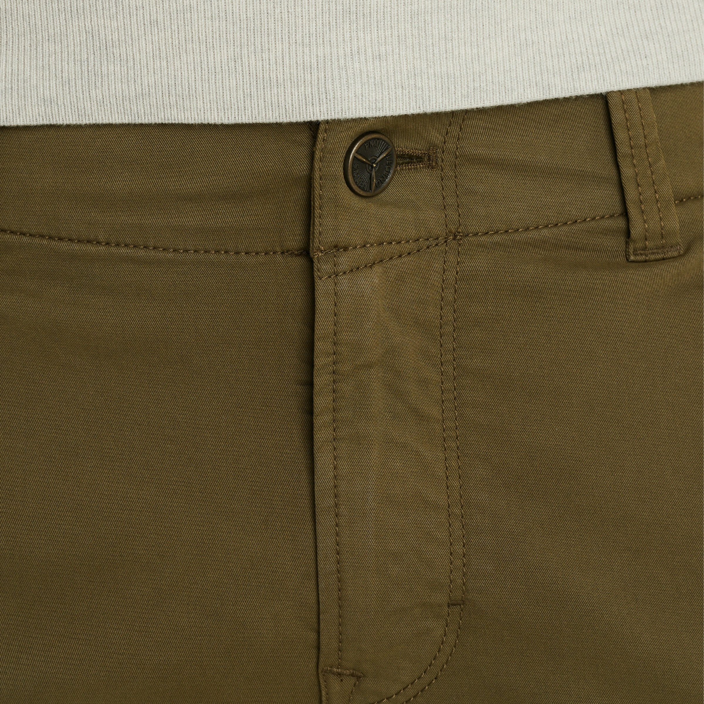 PME LEGEND Cargohose »Nordrop Stretch Twill«, mit Logo Stickerei