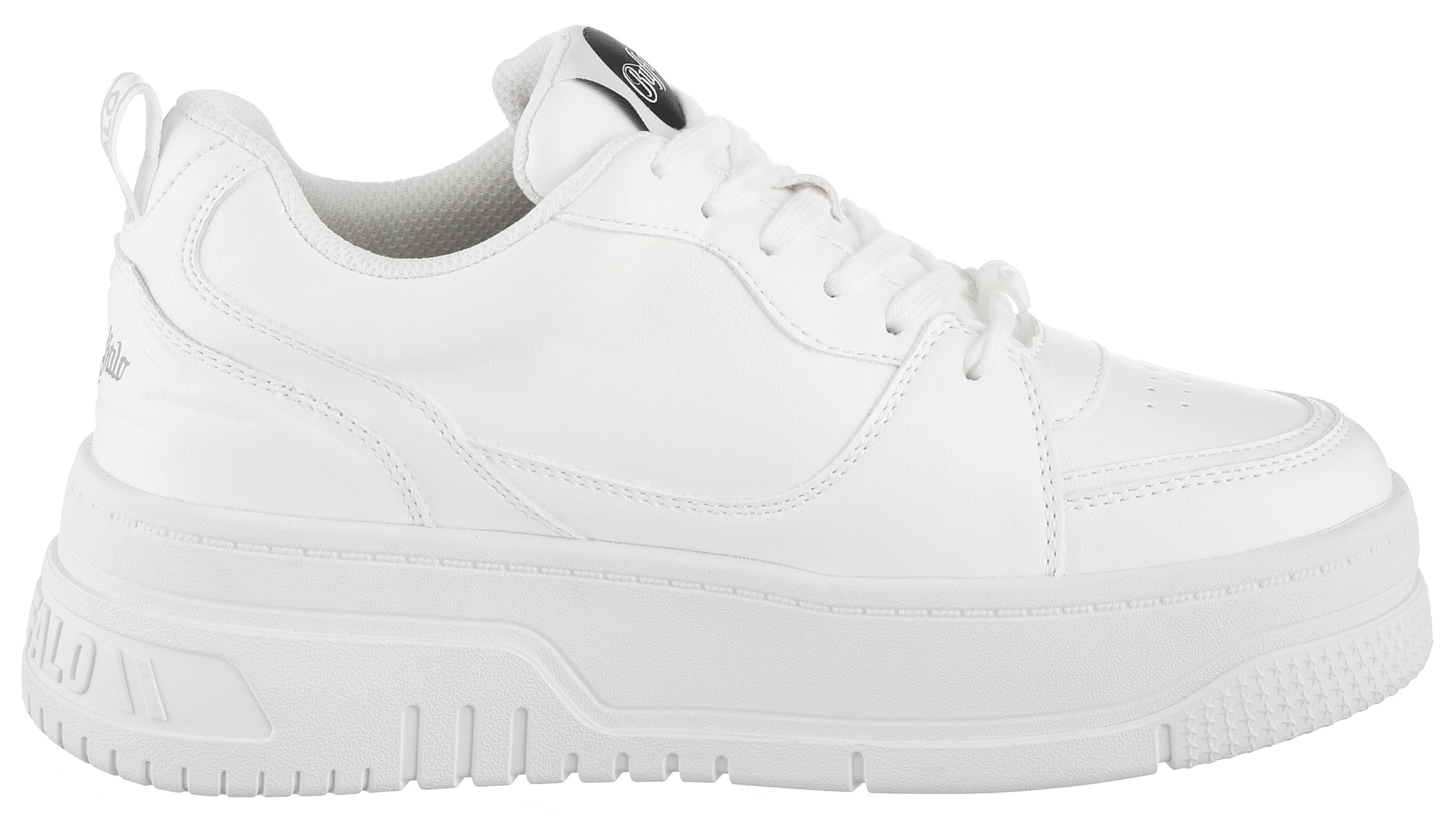 Buffalo Plateausneaker »Yade One«  Halbschuh, Schnürschuh, Freizeitsneaker mit Memory Foam Innensohle