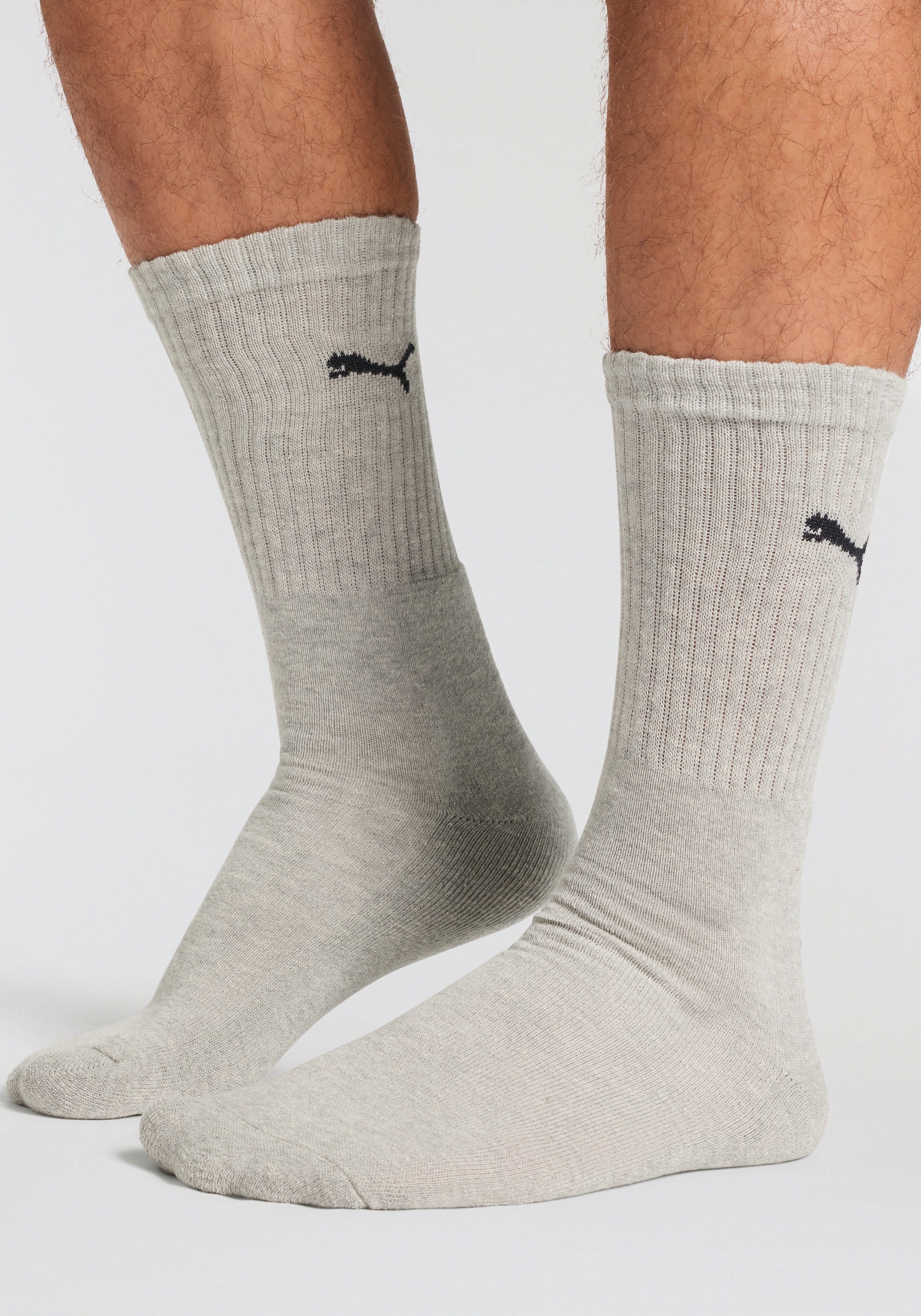 PUMA »PUMA CREW SOCK 9P ECOM« 9 Paar, 9 Stk. tlg. Tennissocken, atmungsaktiv, feuchtigkeitsregulierend