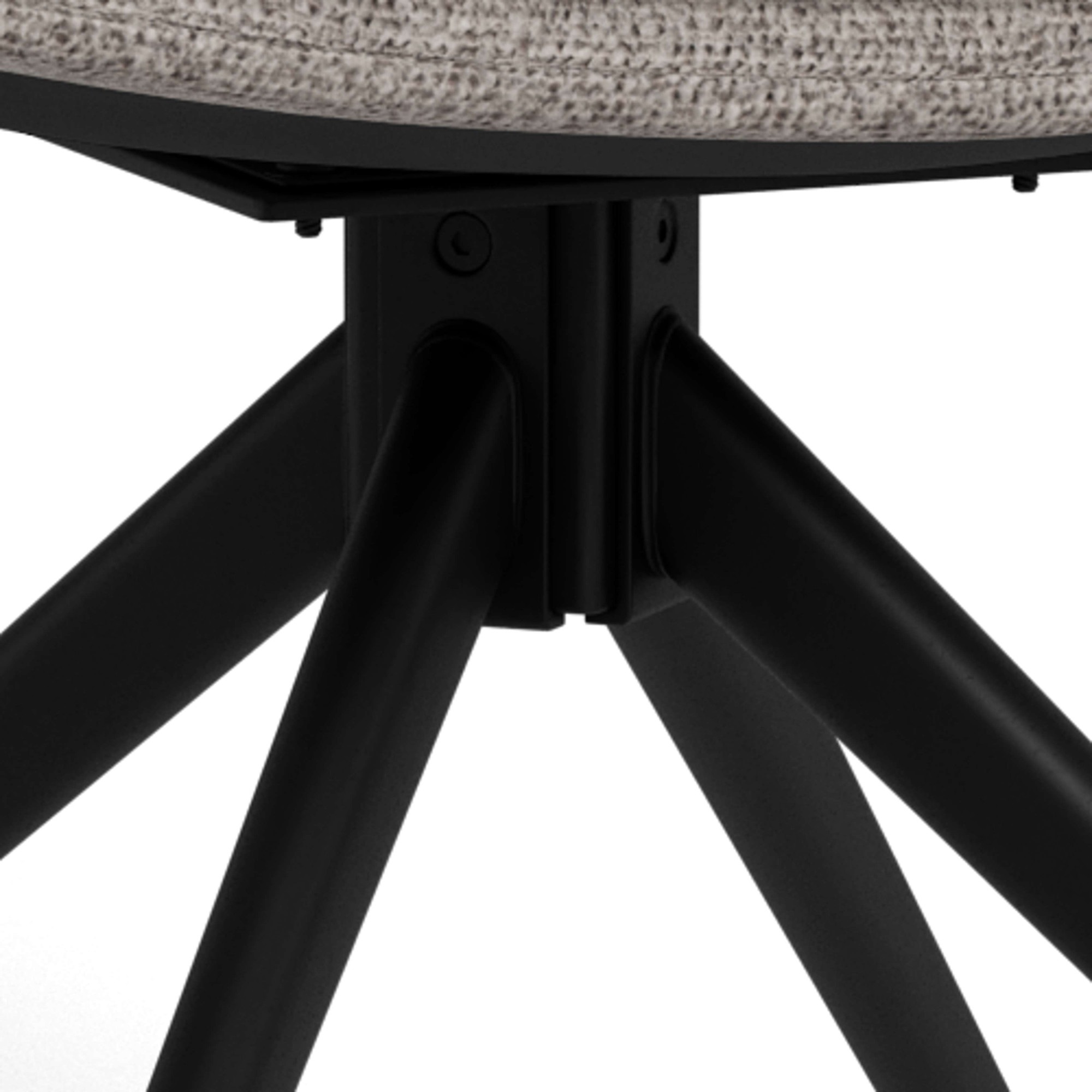 ACTONA GROUP Esszimmerstuhl »Grafton, Polsterstuhl, Stuhl« (Set) 2 Stk.Stuhl,  Bouclé, L-Form, Drehfunktion, Sitzhöhe 48,5