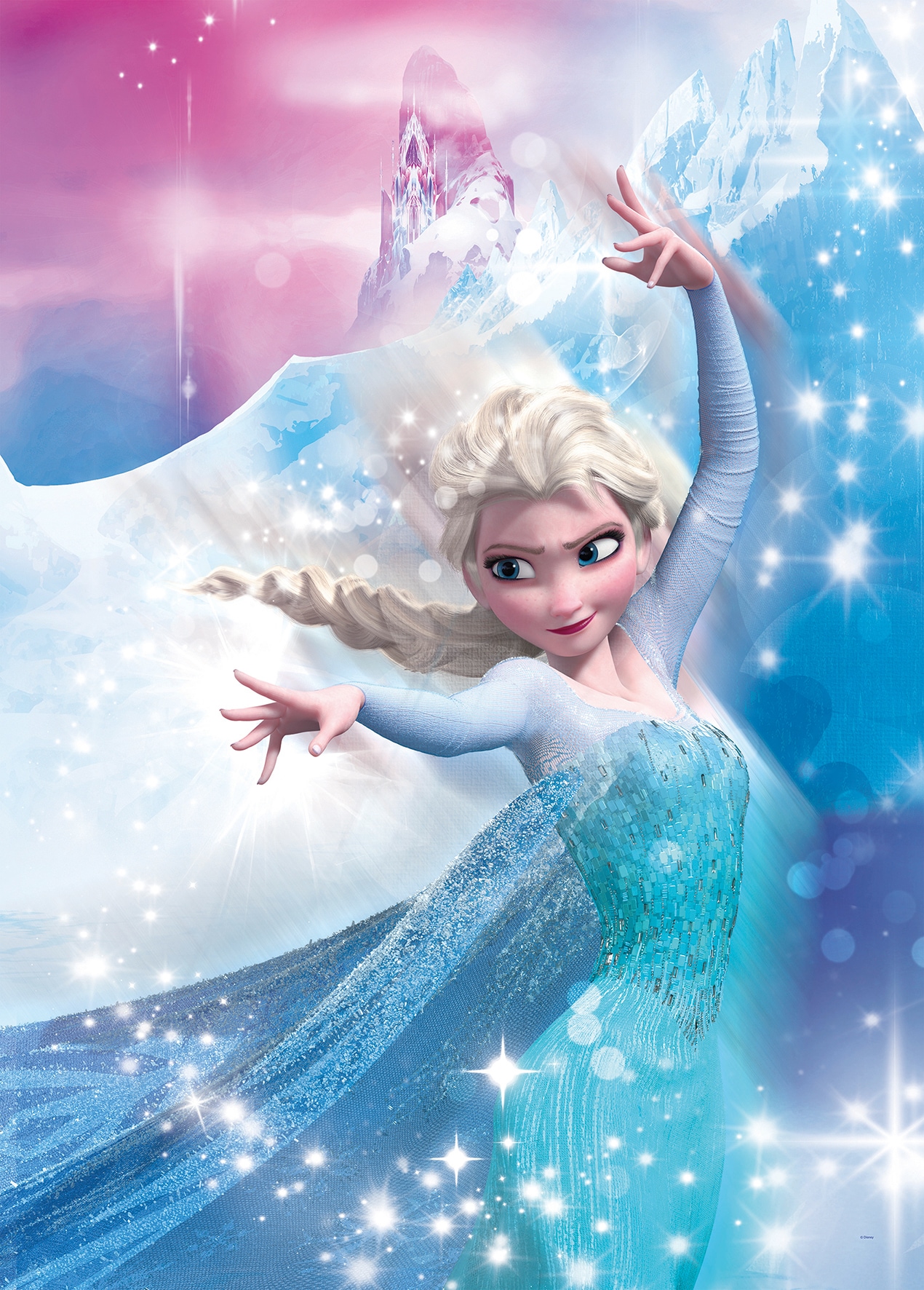 Komar Poster »Frozen 2 Elsa (1 bestellen Wohnzimmer Disney, bei Kinderzimmer, Action«, St.), Schlafzimmer, OTTO