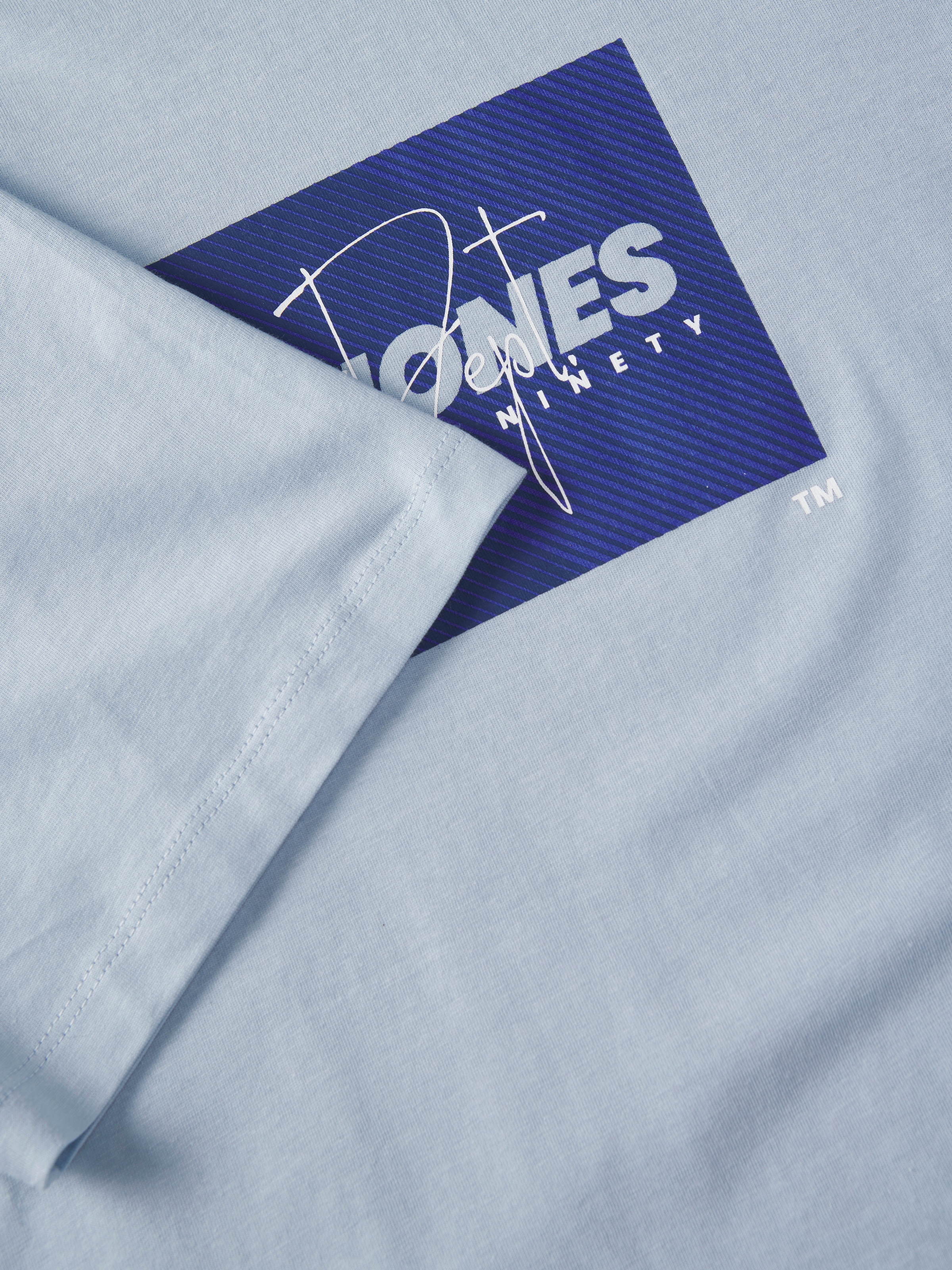 Jack & Jones Rundhalsshirt »JJCOLE PRINT TEE SS CREW NECK«