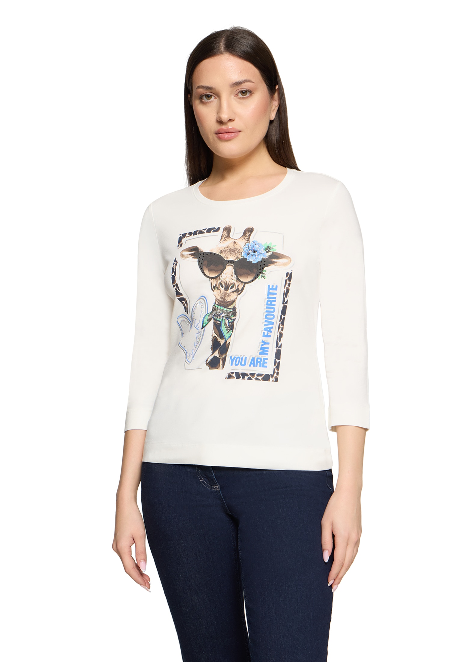 Betty Barclay Rundhalsshirt »Basic Shirt mit Aufdruck«