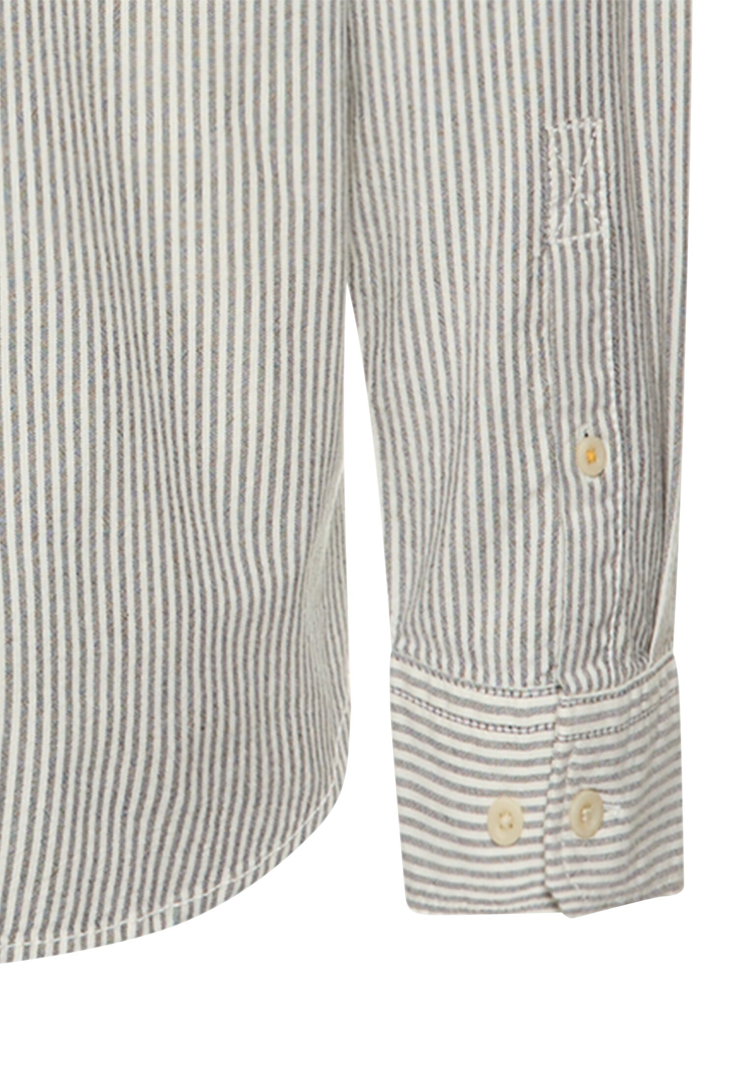 camel active Langarmhemd mit Logo Stickerei