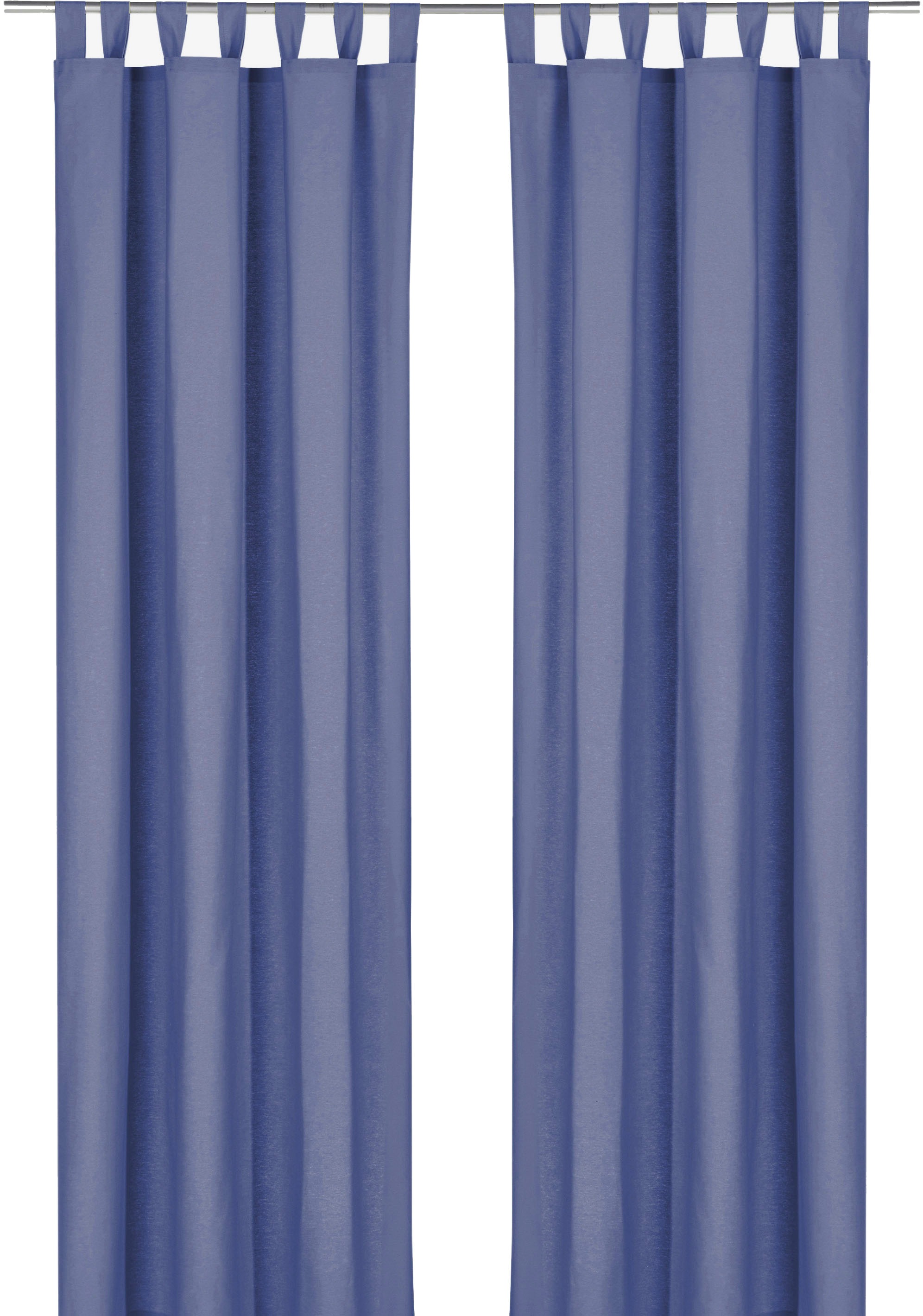 Weckbrodt Vorhang »Sento«, (1 St.), Baumwolle, blickdicht, matte Struktur, unifarben, Gardine, Store