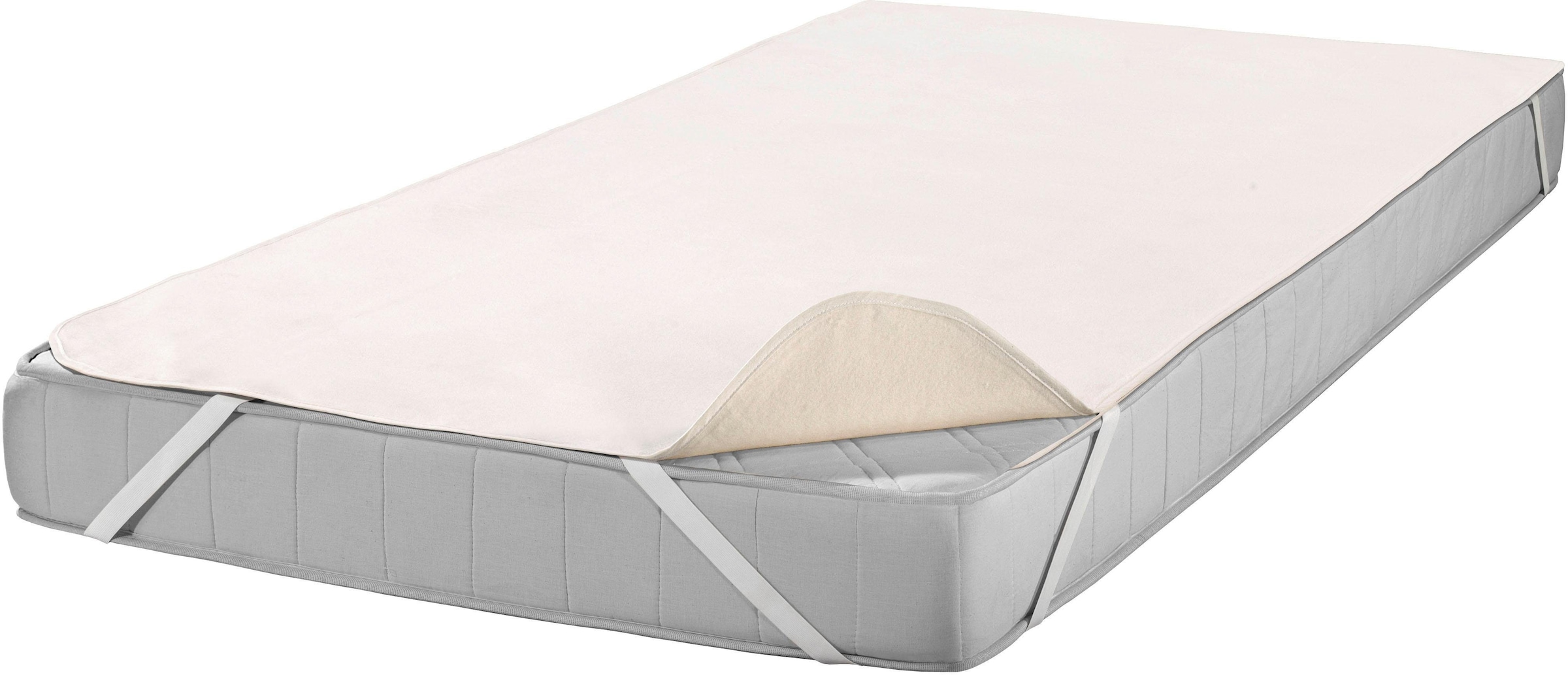 Setex Matratzenauflage »Molton Auflage in beige, Größe B/H/L: 120 cm x 220 cm