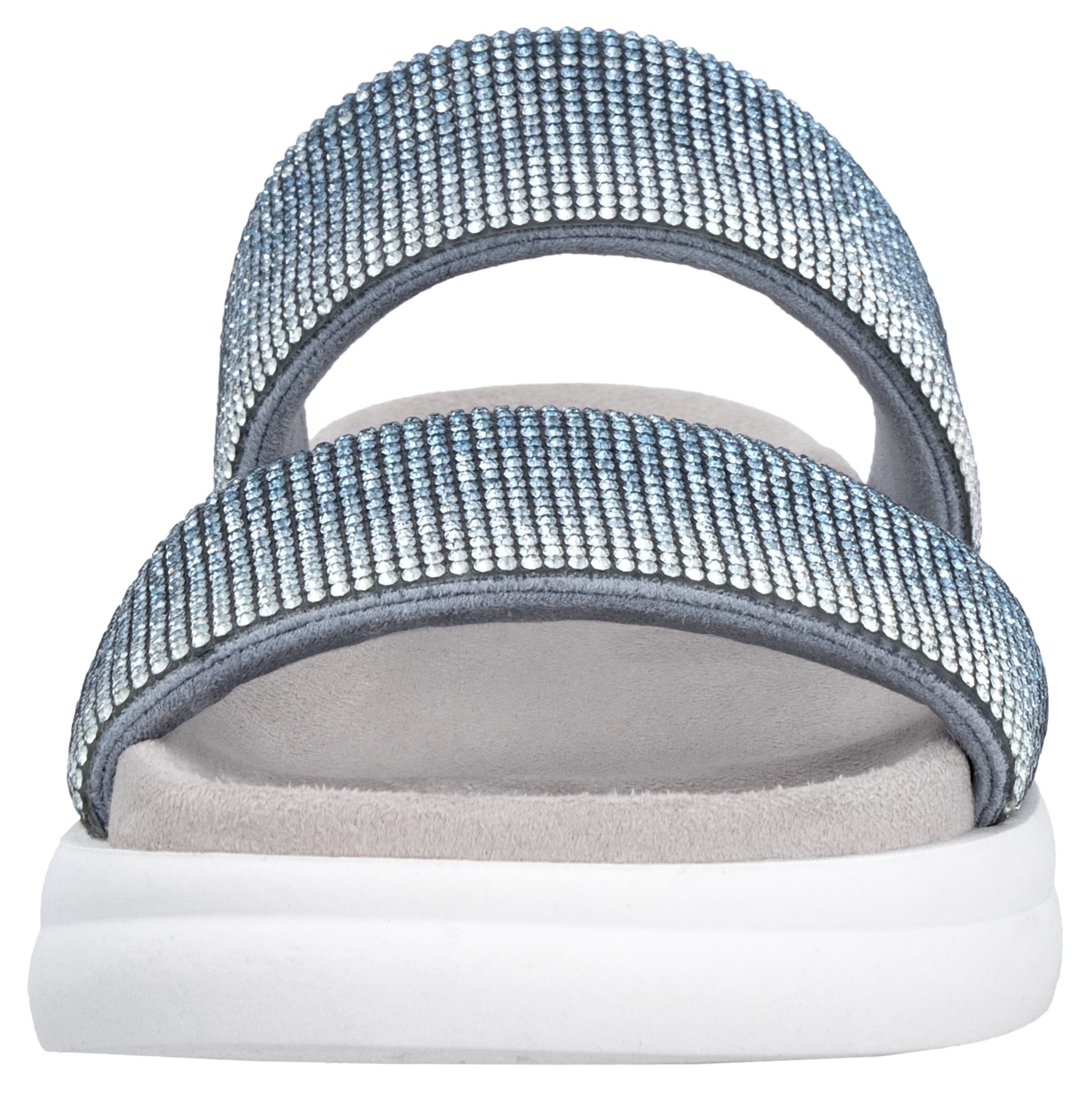 Remonte Pantolette, Plateau, Sommerschuh, Schlappen mit funkelenden Strasssteinen