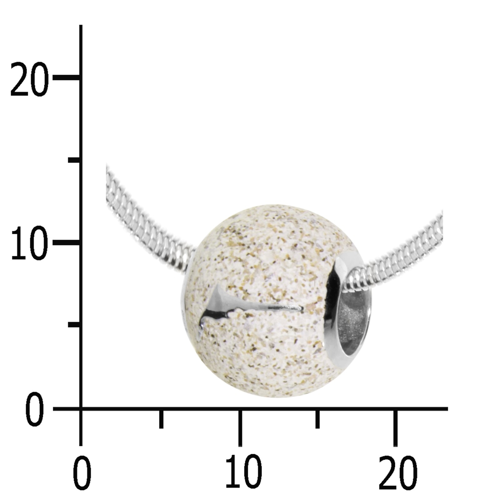 OSTSEE-SCHMUCK Kette mit Anhänger »- Fischland-Darß-Zingst - Silber 925/000 -,«