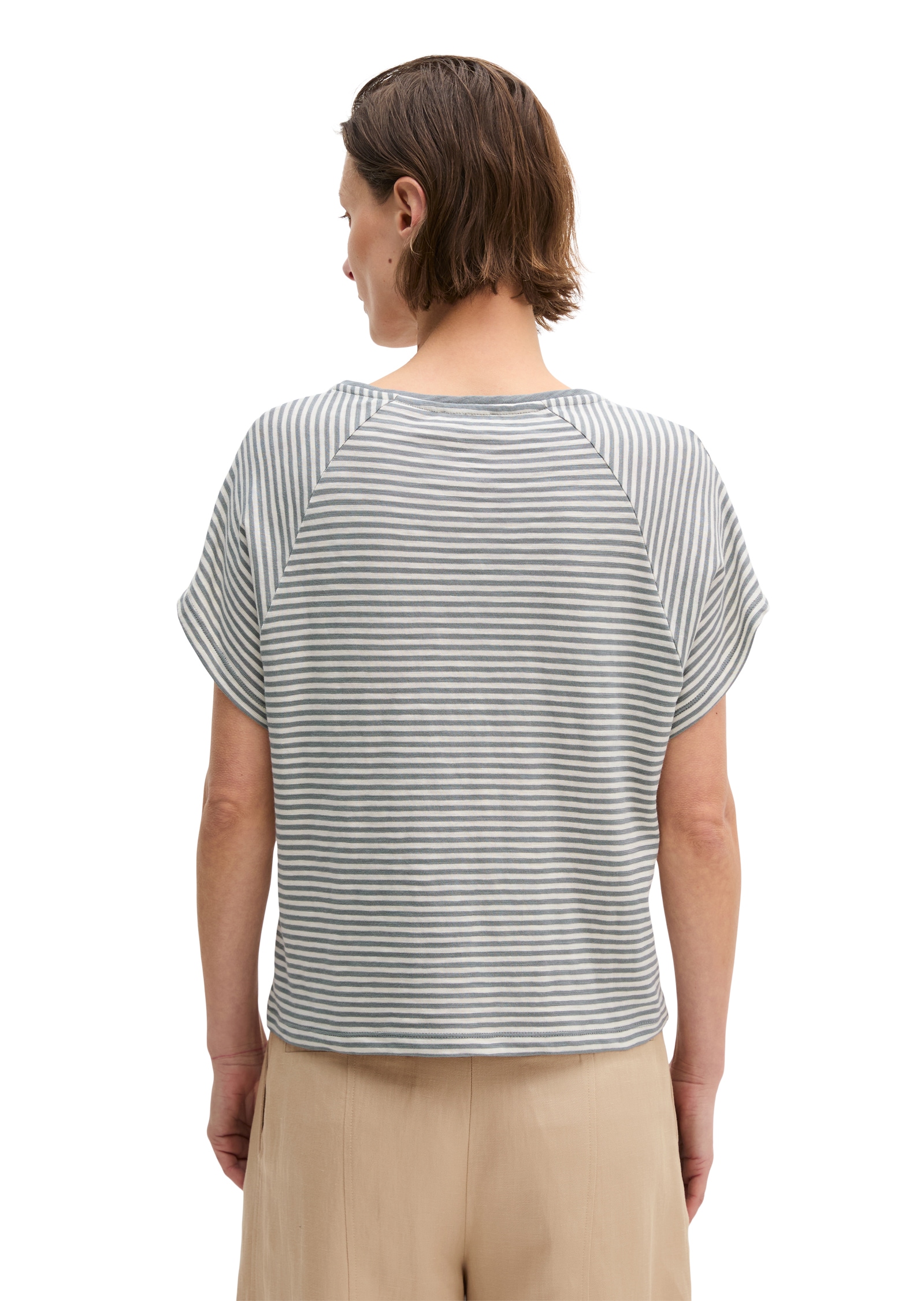 Marc O'Polo T-Shirt Gestreift, regular aus Baumwoll-Single-Jersey