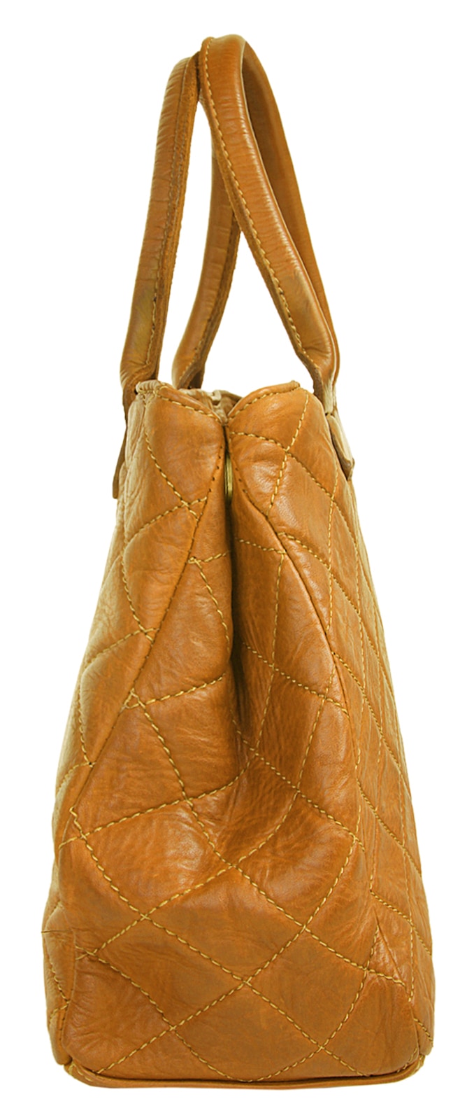 Samantha Look Henkeltasche, echt Leder, Made in Italy