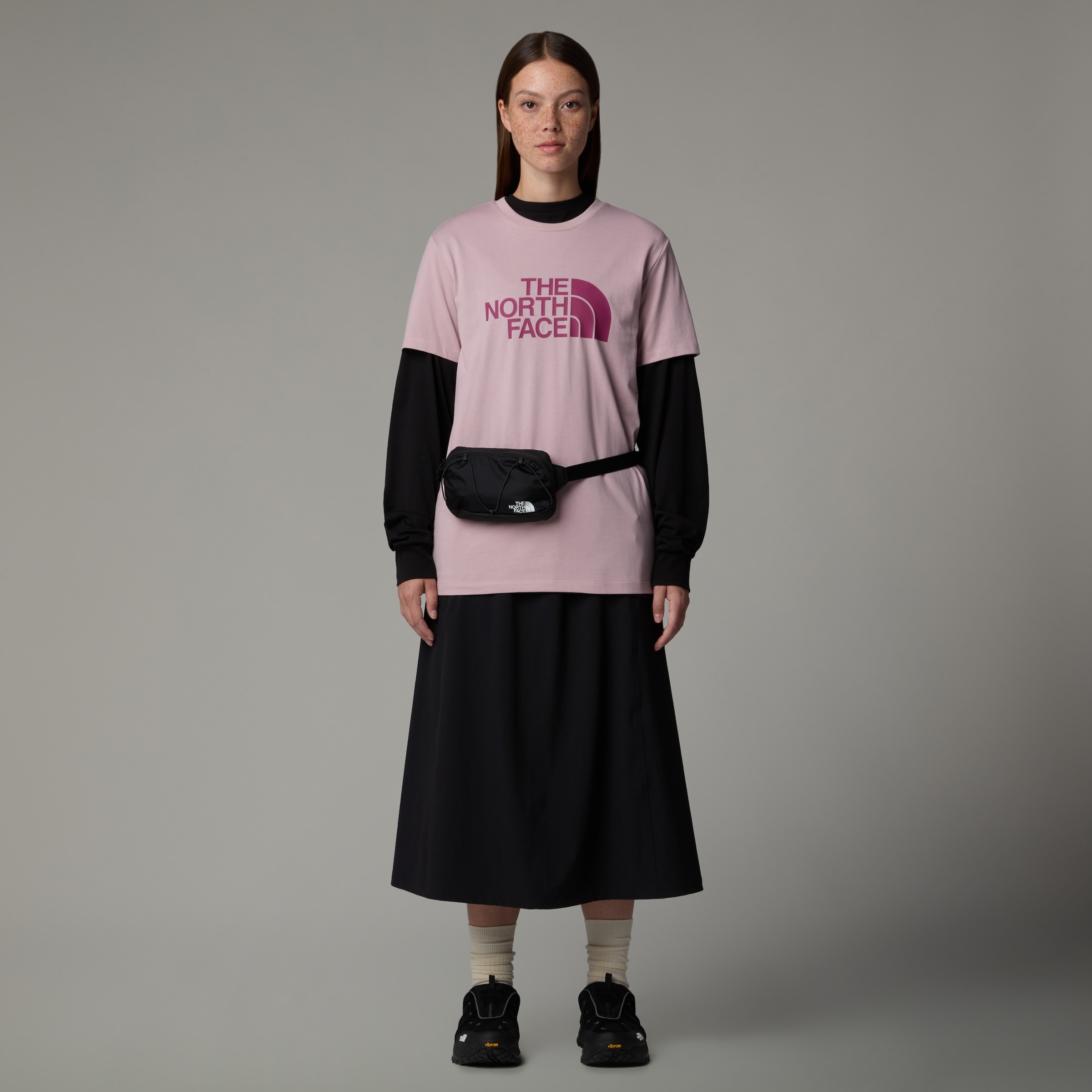 The North Face T-Shirt »W S/S RELAXED EASY TEE«, (1 tlg.)