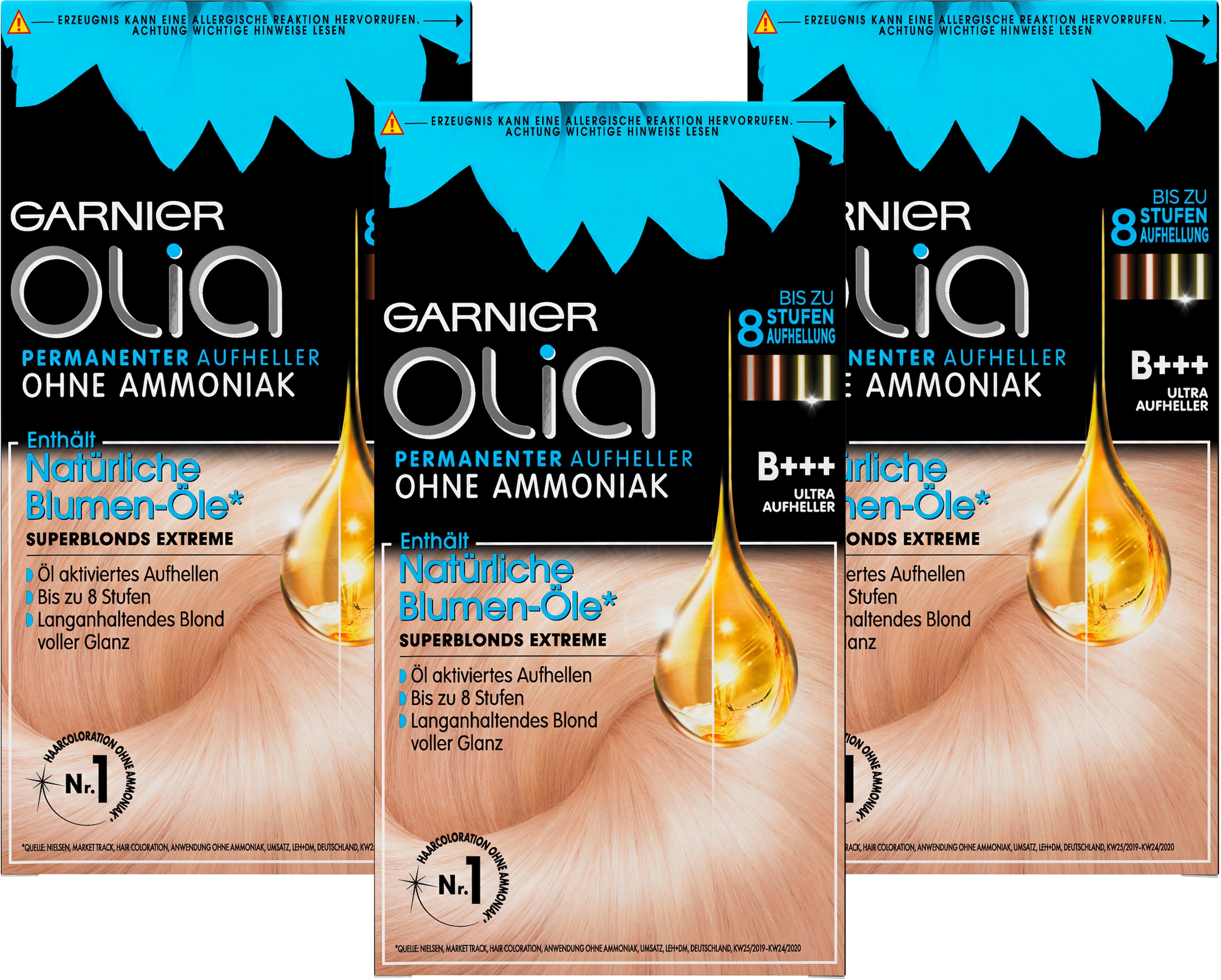 GARNIER Coloration »Olia Aufheller«, mit pflegender Formel