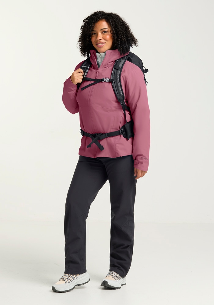 Jack Wolfskin Outdoorjacke »WISPER INS JKT W« mit Kapuze mit TEXAPORE ECOSPHERE, regulierbare Weite, atmungsaktiv, wasserdicht