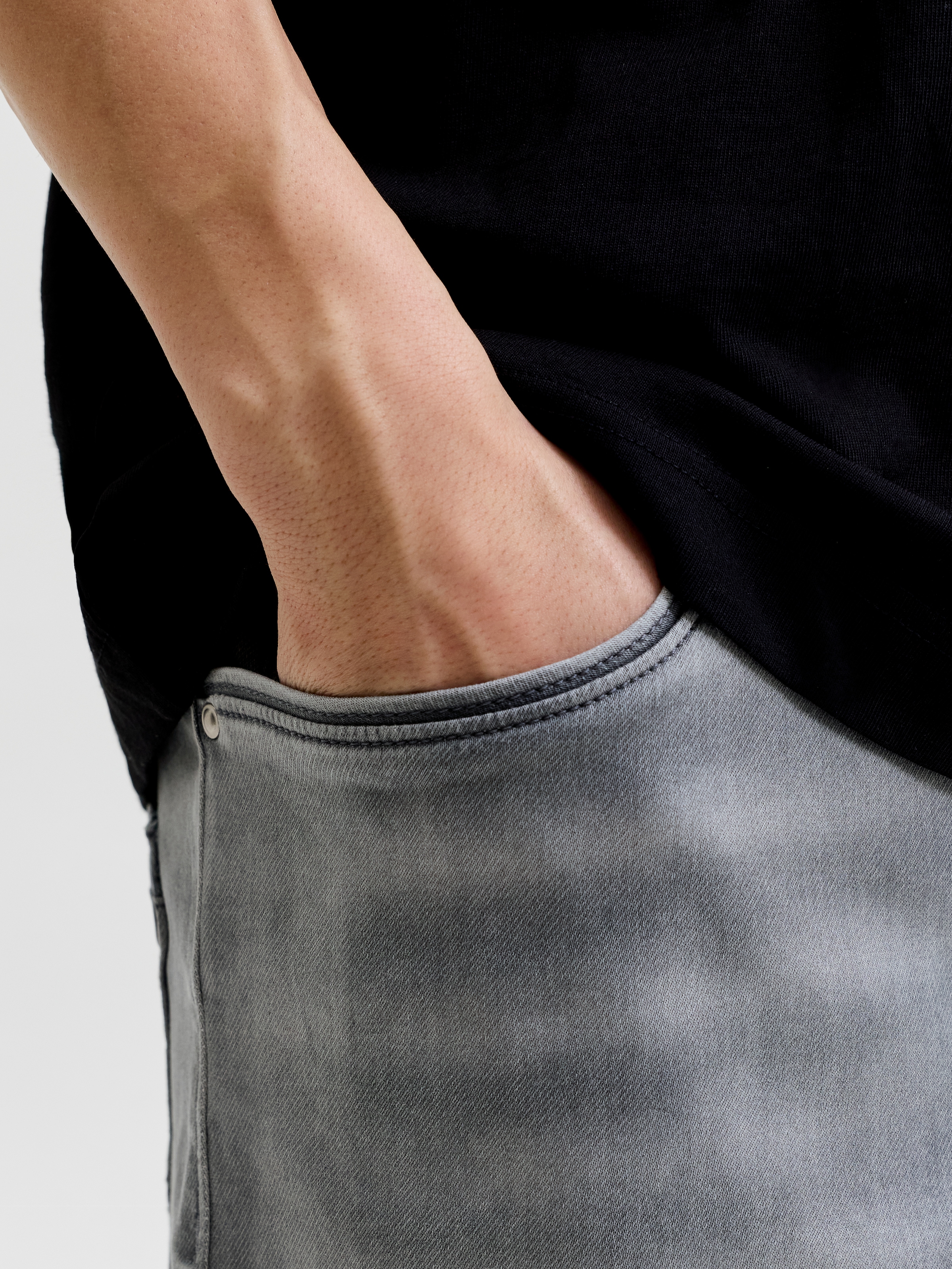 Jack & Jones Jeansbermudas »JJITONY JJASHER I.K SHORTS GE 731 SN« Baumwollmischung