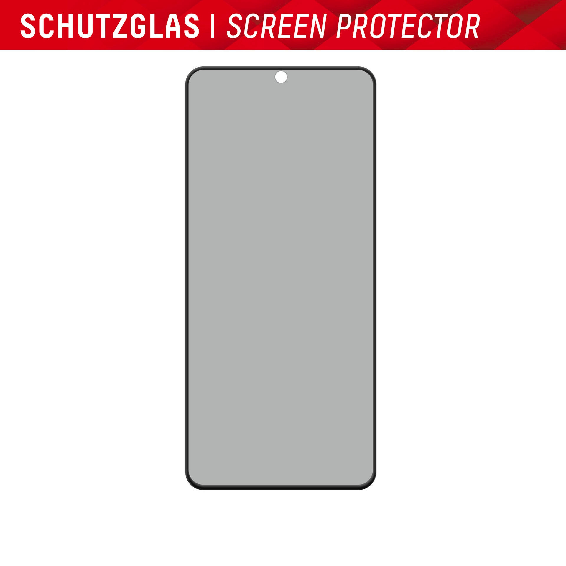 Displex Displayschutzglas »Privacy Glass FC - Samsung Galaxy S22+/S23+«, Blickschutz Displayschutzfolie Displayschutz kratzer-resistent 10H
