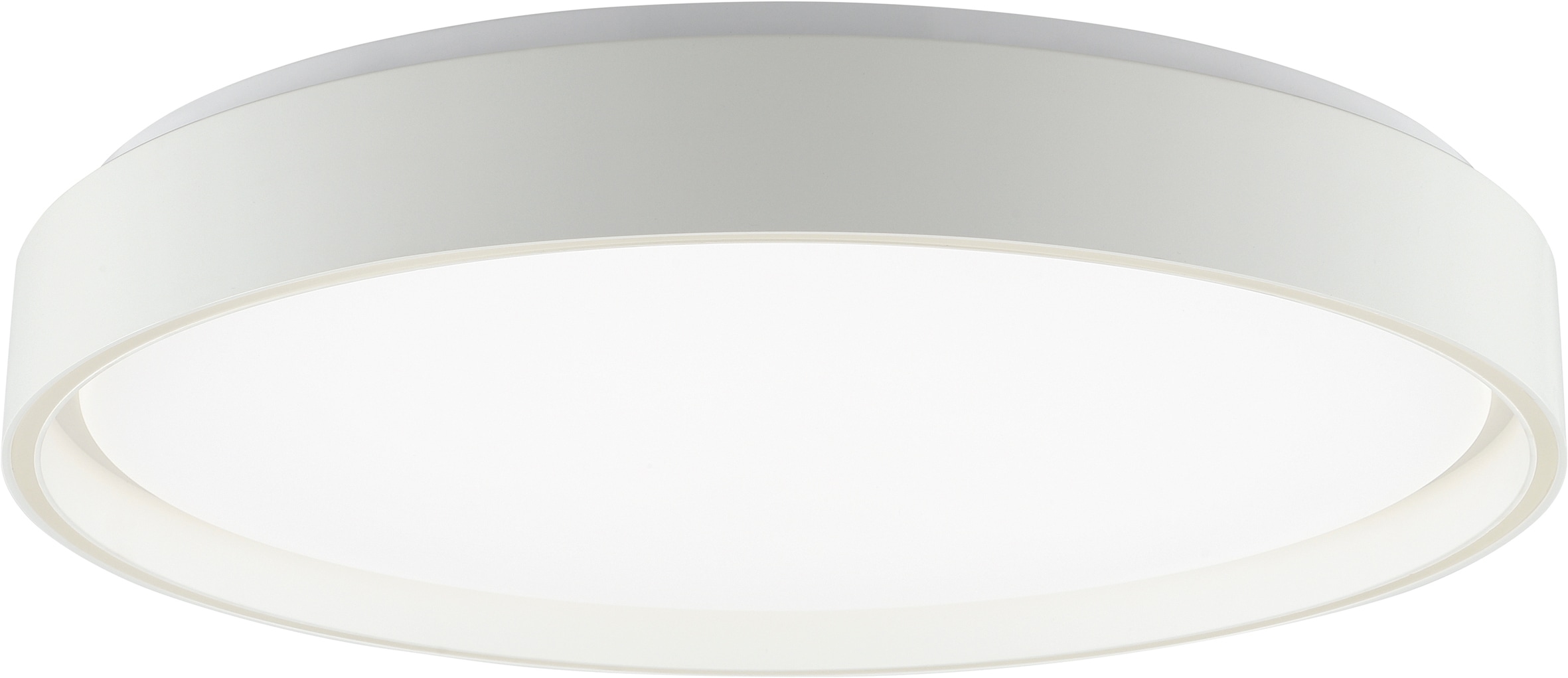 Brilliant LED Deckenleuchte »Coralia« LED-Modul 1 Stk. warmweiß - kaltweiß Ø 49 cm, Intense RGB, 4400 lm, CCT 3000-6500 K, dimmbar, weiß