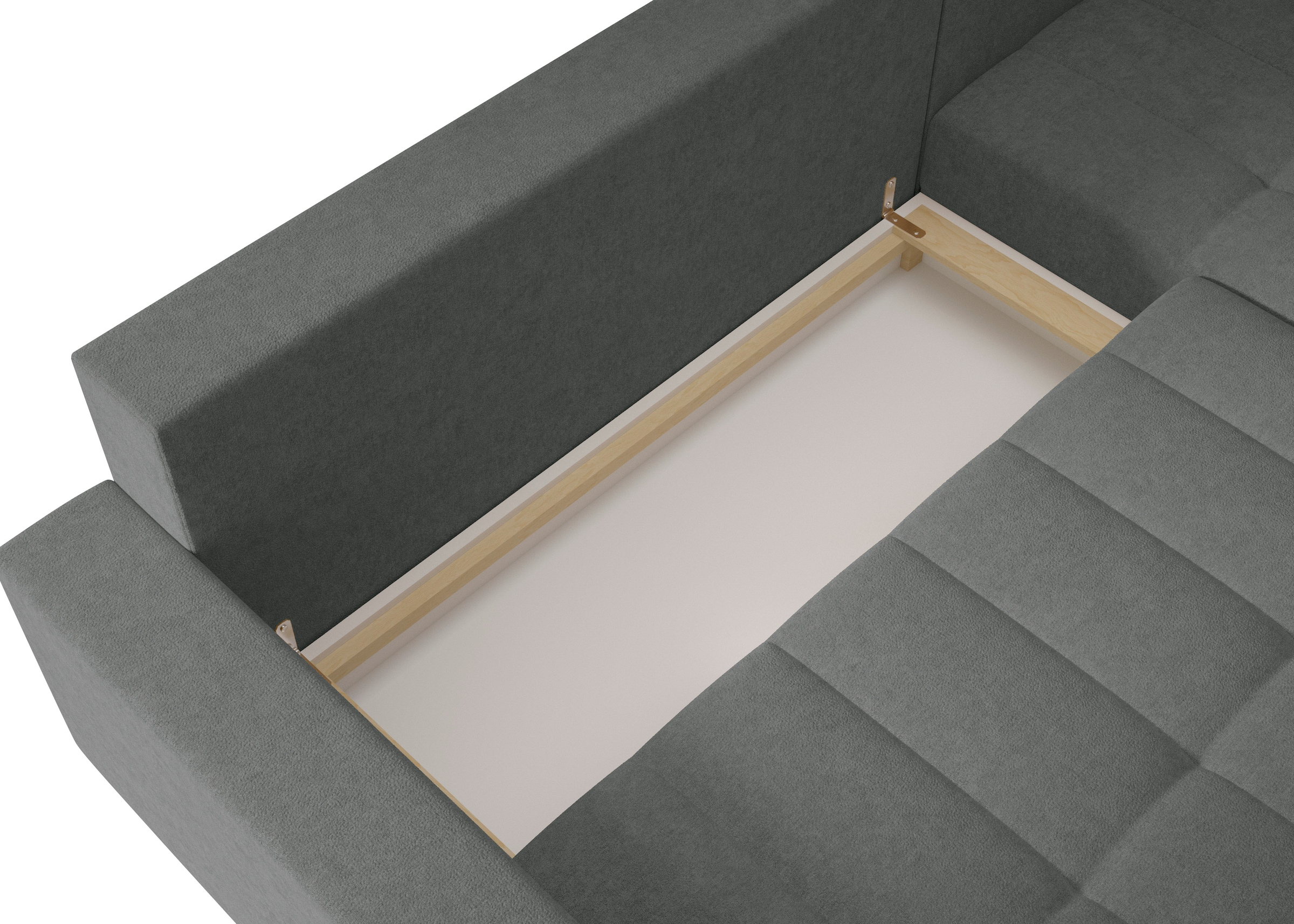 INOSIGN Ecksofa »Lillemor«, auch mit extrakurzer Lieferzeit, incl. Bettfunktion & Bettkasten
