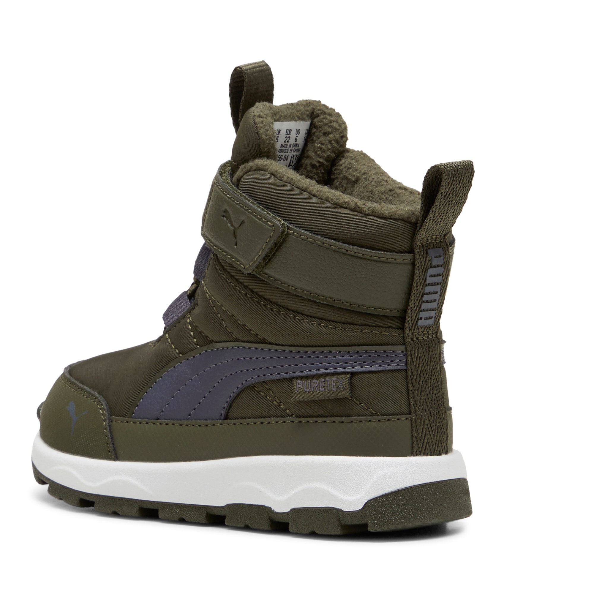 PUMA Winterboots »EVOLVE BOOT PURETEX AC+INF«, Snowboots, Winterstiefel, Winterschuhe, für Kinder, wasserdicht