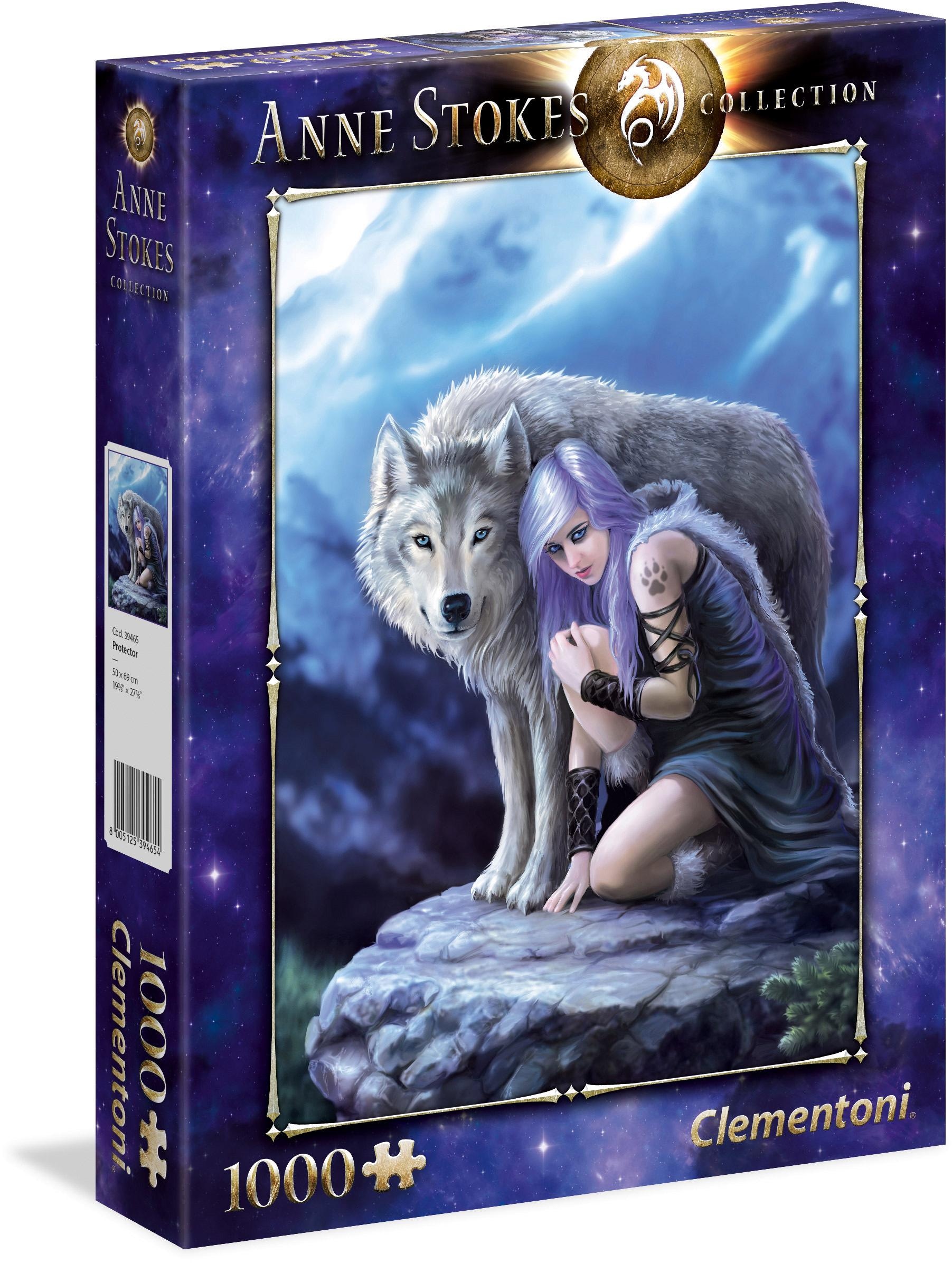 Clementoni® Puzzle »Anne Stokes Collection, Beschützer«, Made in Europe