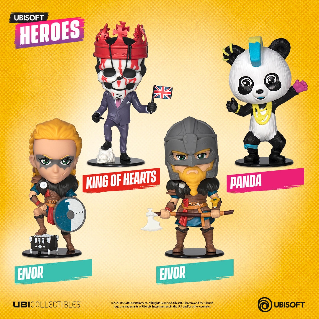 UBISOFT Spielfigur »Ubisoft Heroes - Watch Dogs: Legion King of Hearts Figur«